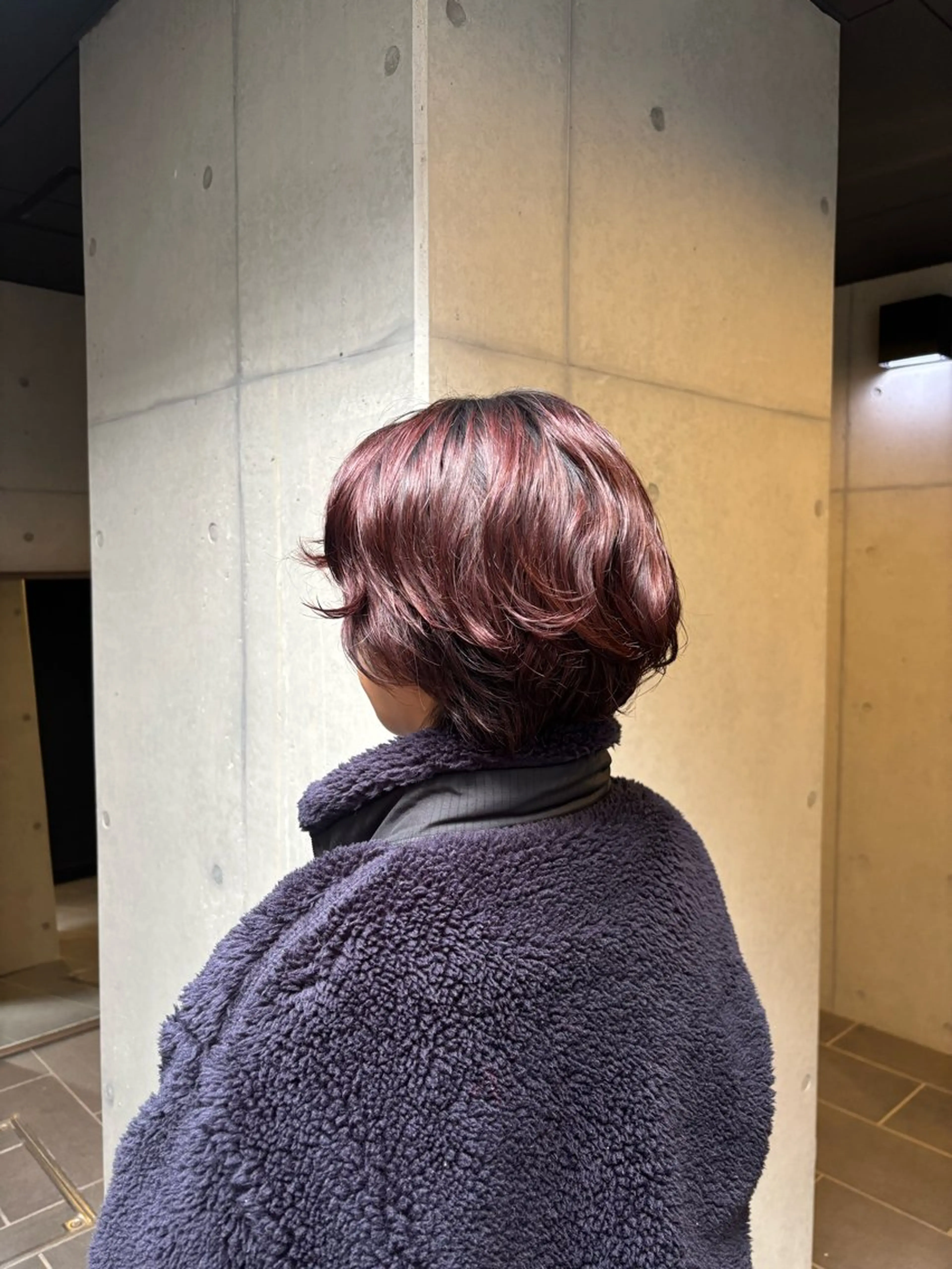 ショート カラー ヘアカラー トリートメント 〖❁ちひろ| LEONID❁〗のヘアスタイル