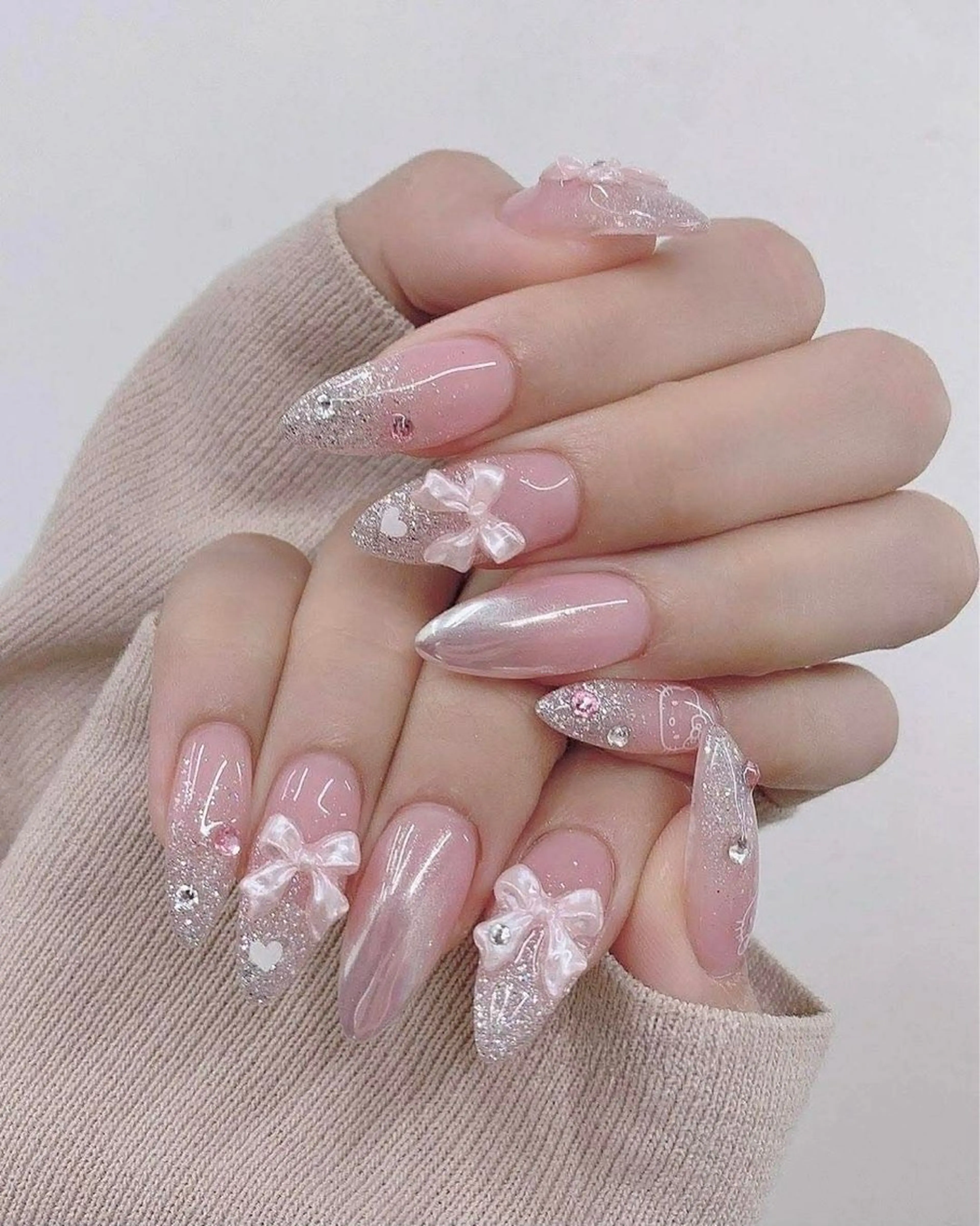 ネイル シンプルネイル ハンドネイル Zen 博多ネイルサロンのネイルデザイン