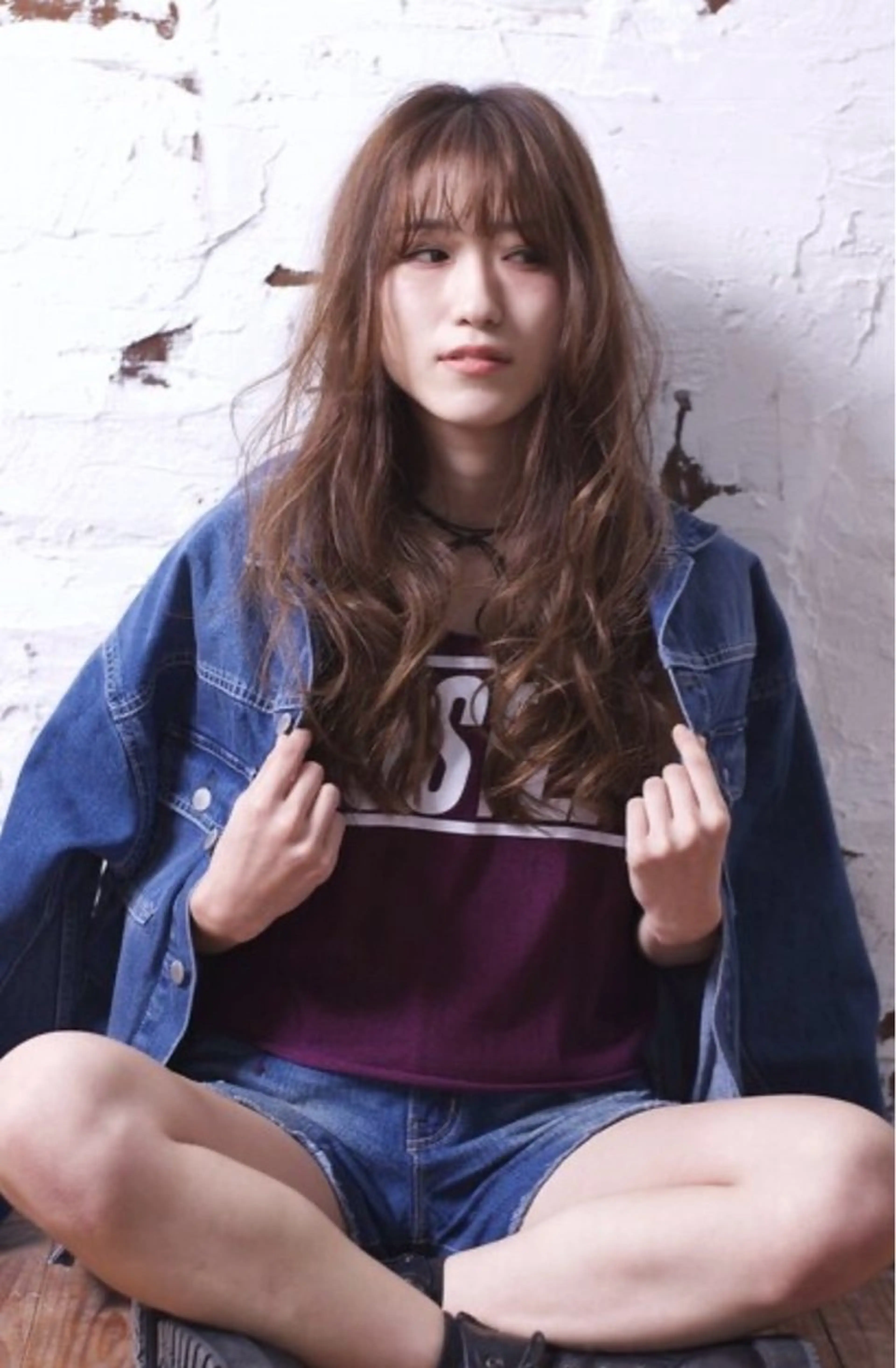 パーマ 欠畑 瑠奈のヘアスタイル