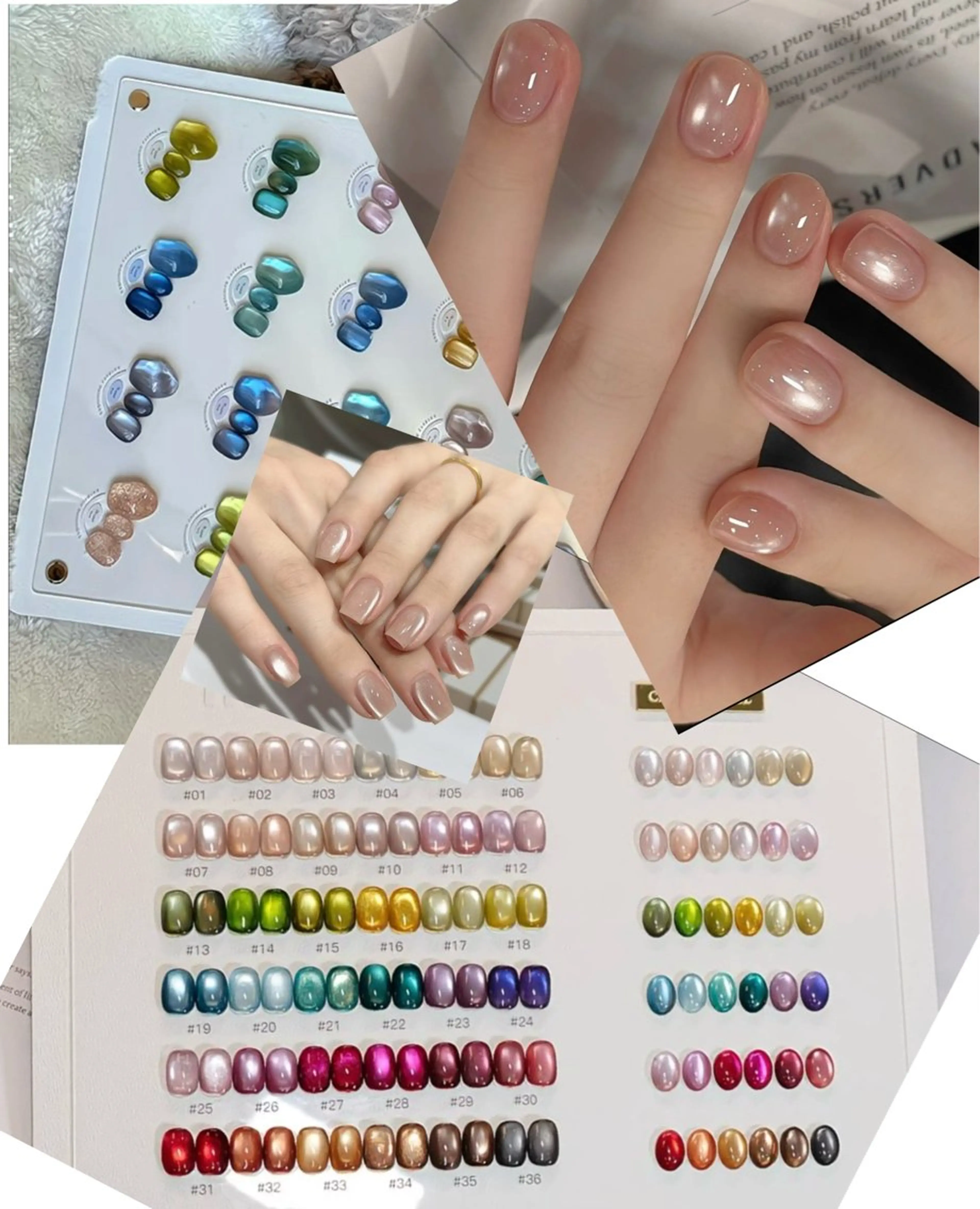 💅[Hand 💅ソフトジェルオフ無料]マグネット/フラッシュネイル💅￥５,280の写真