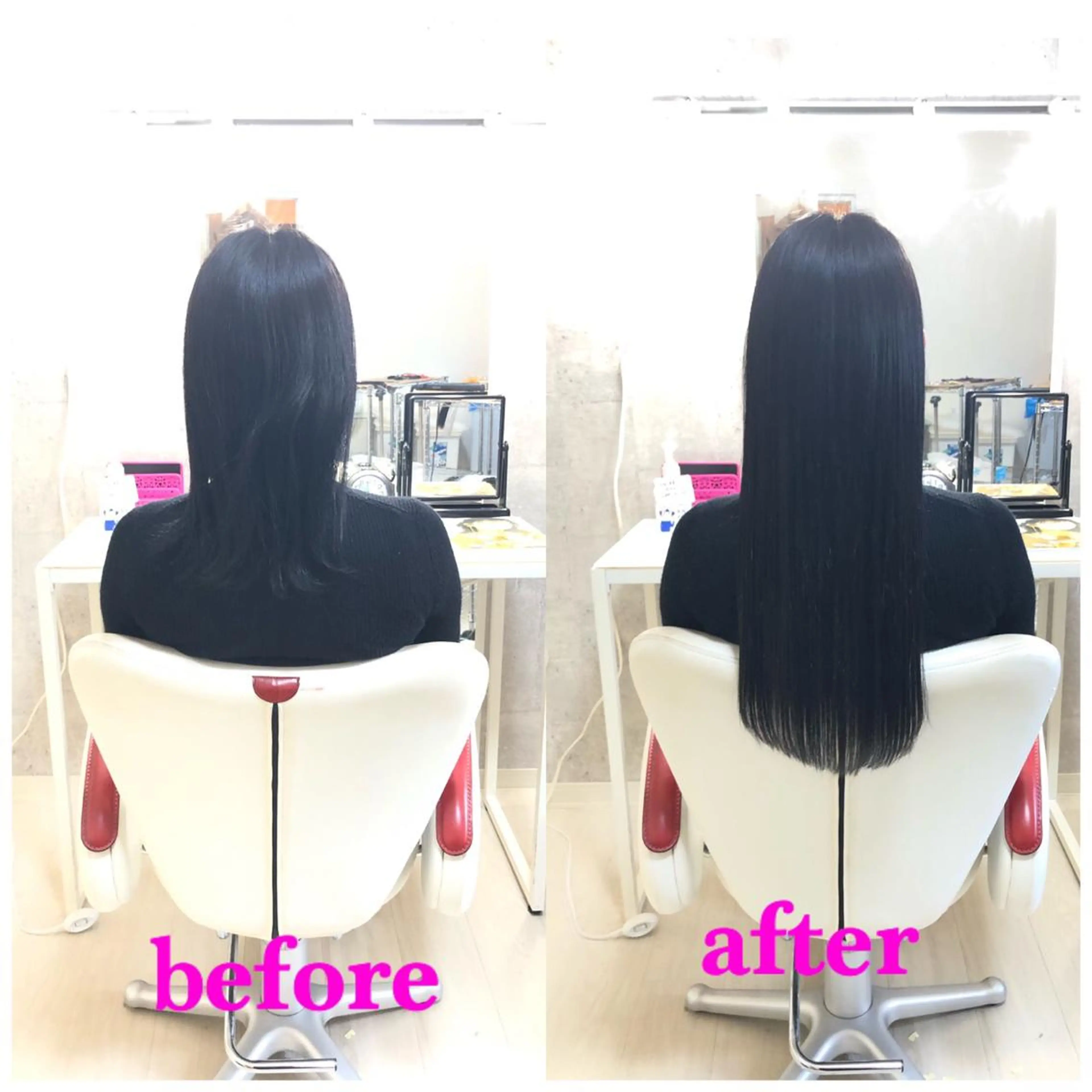 ロング エクステ 🌸ドレスアップ 心斎橋店🌸のヘアスタイル