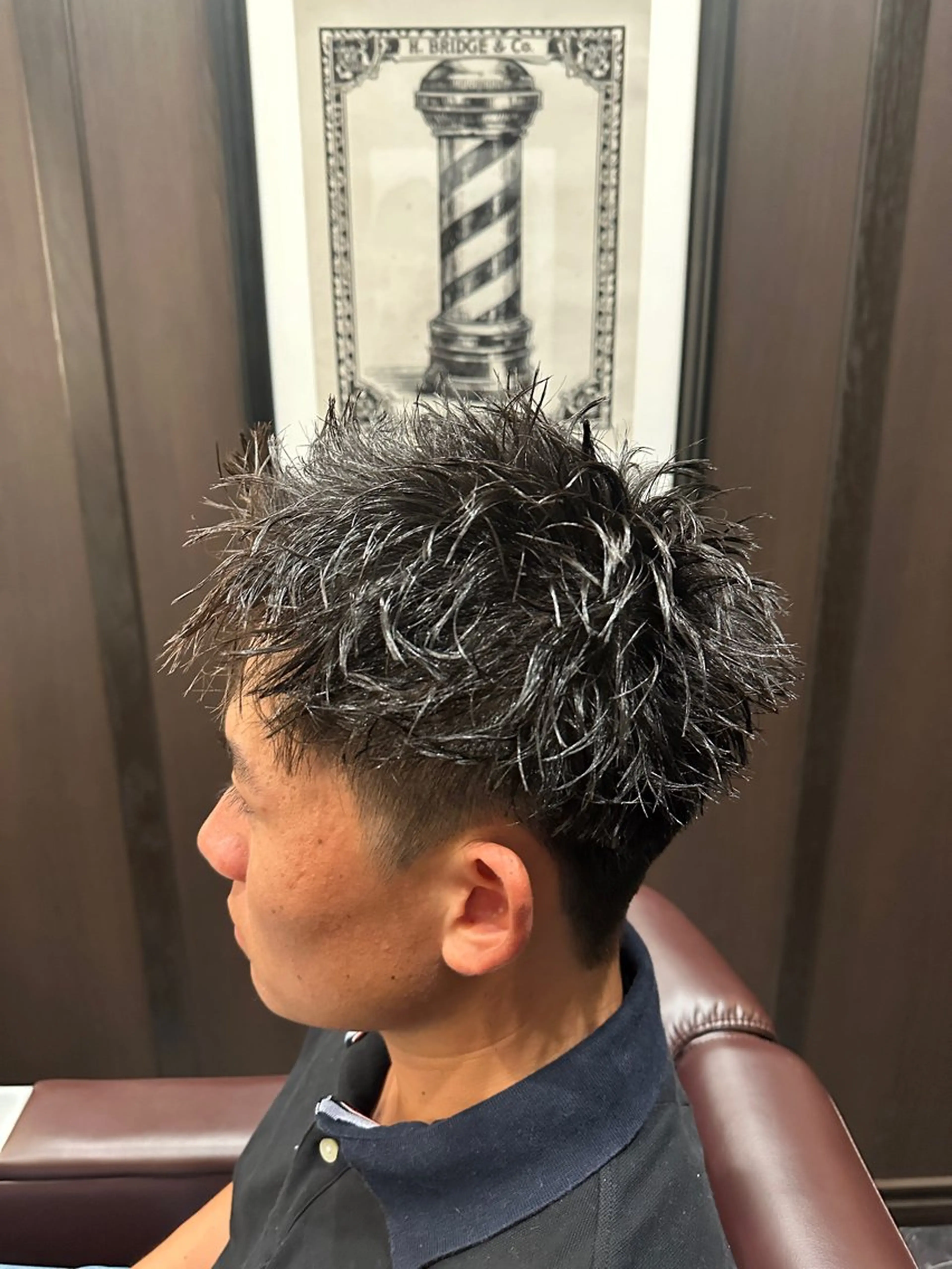 ショート メンズ 福満 拓のヘアスタイル