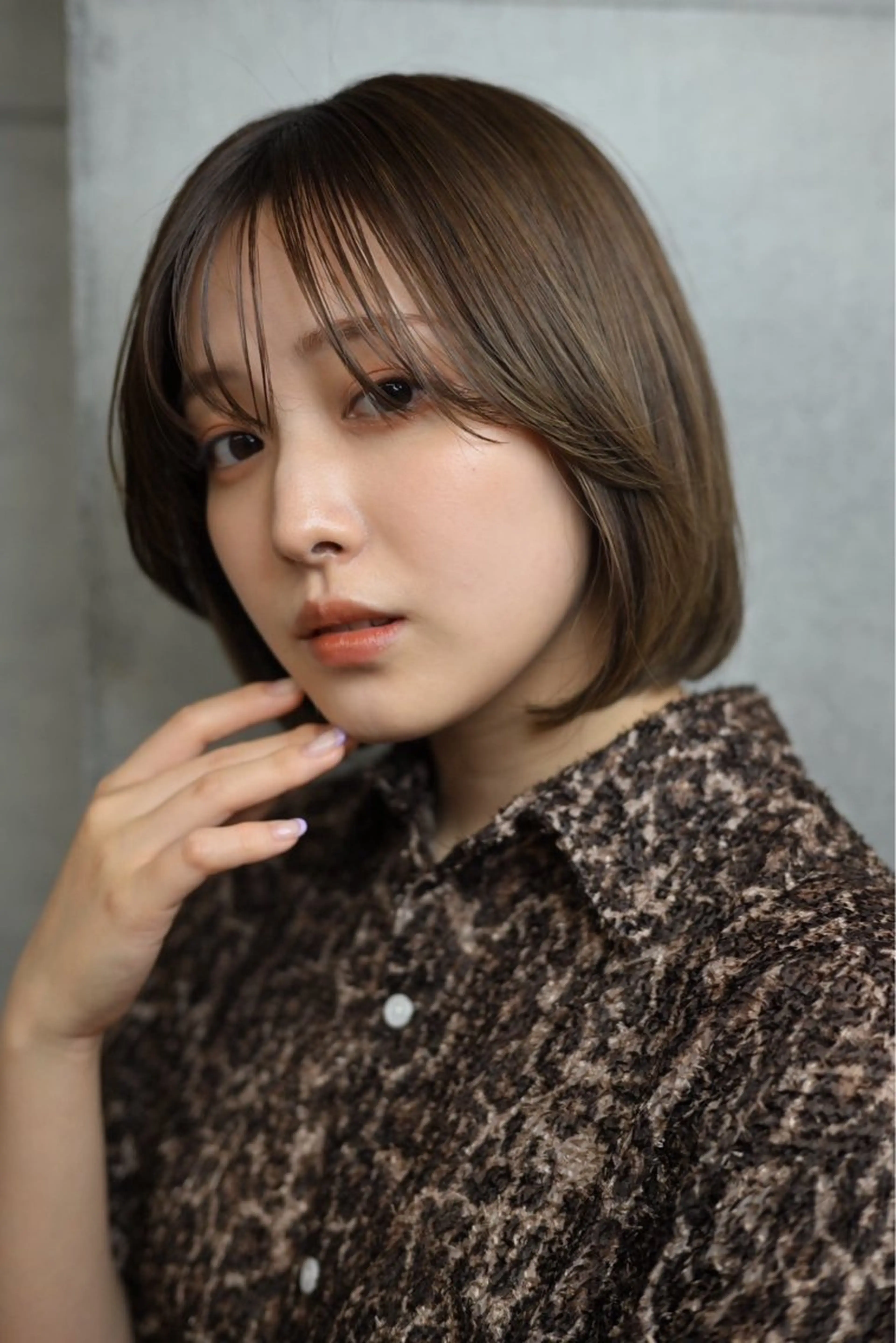 ミディアム メンズ特化×女性 施術◎清水 真之介のヘアスタイル