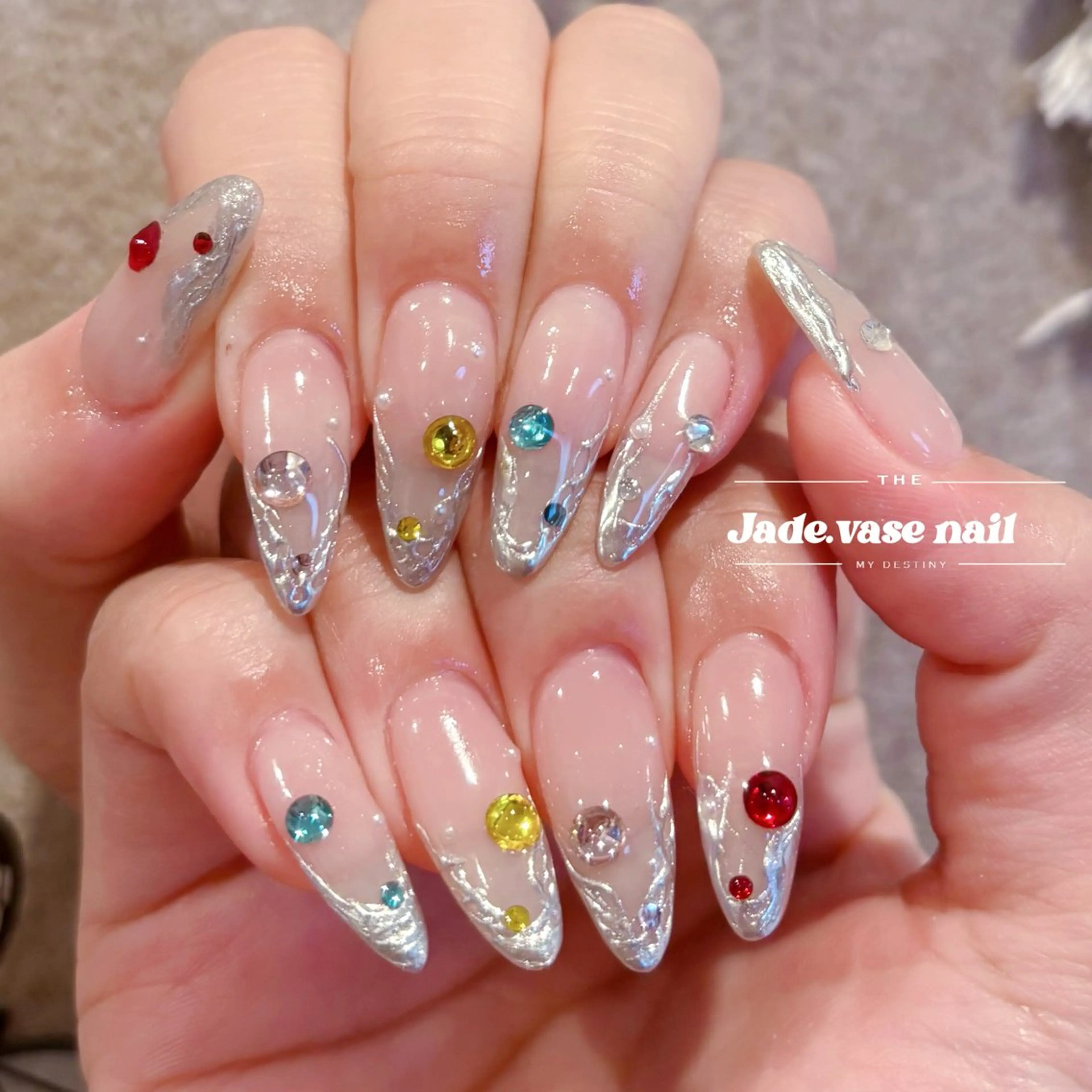 ネイル ハンドネイル ハンドケア ✰Jade.vase 银座のネイルデザイン