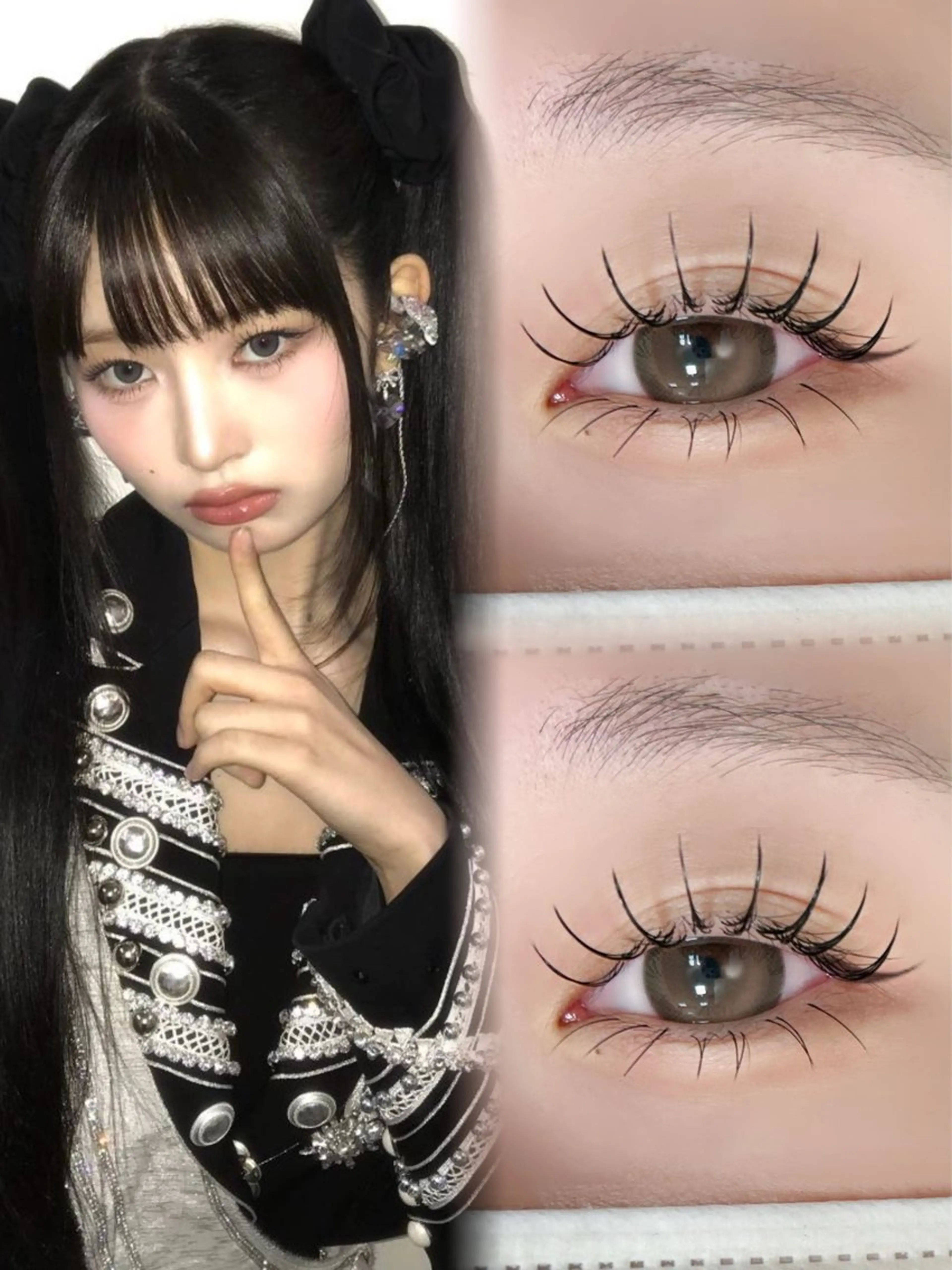 【💫最新技術で持ちが良い✨LEDマツエク💫】100本​〜​コーティング付き🪄︎︎✨¥5500​〜​の写真