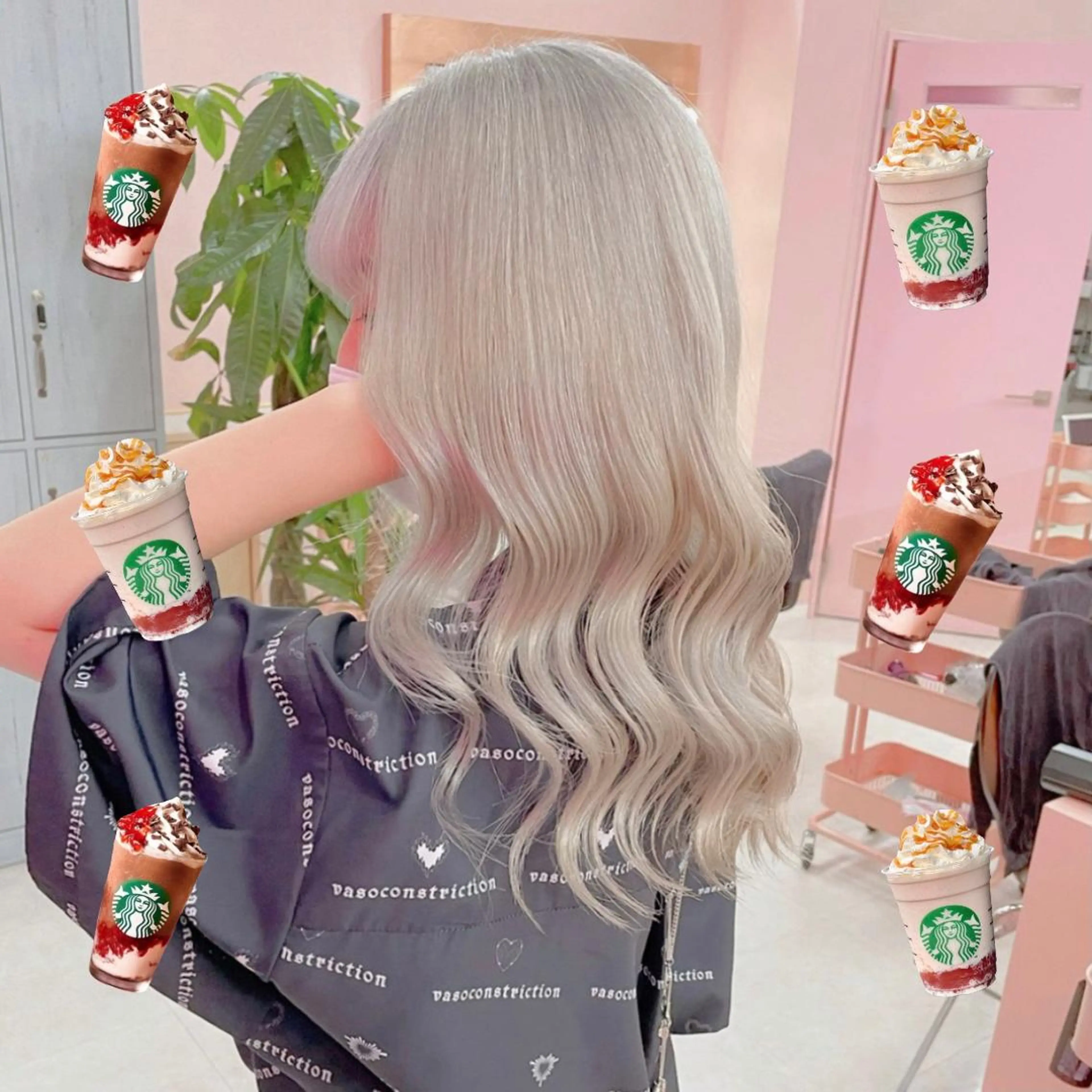 セミロング カラー ヘアアレンジ メンズ メンズバレイヤージュ メンズブリーチ メンズハイライト メンズハイトーン メンズインナーカラー ヘアカラー トリートメント ダブルカラー特化💍 tiam💍韓国ヘアのヘアスタイル