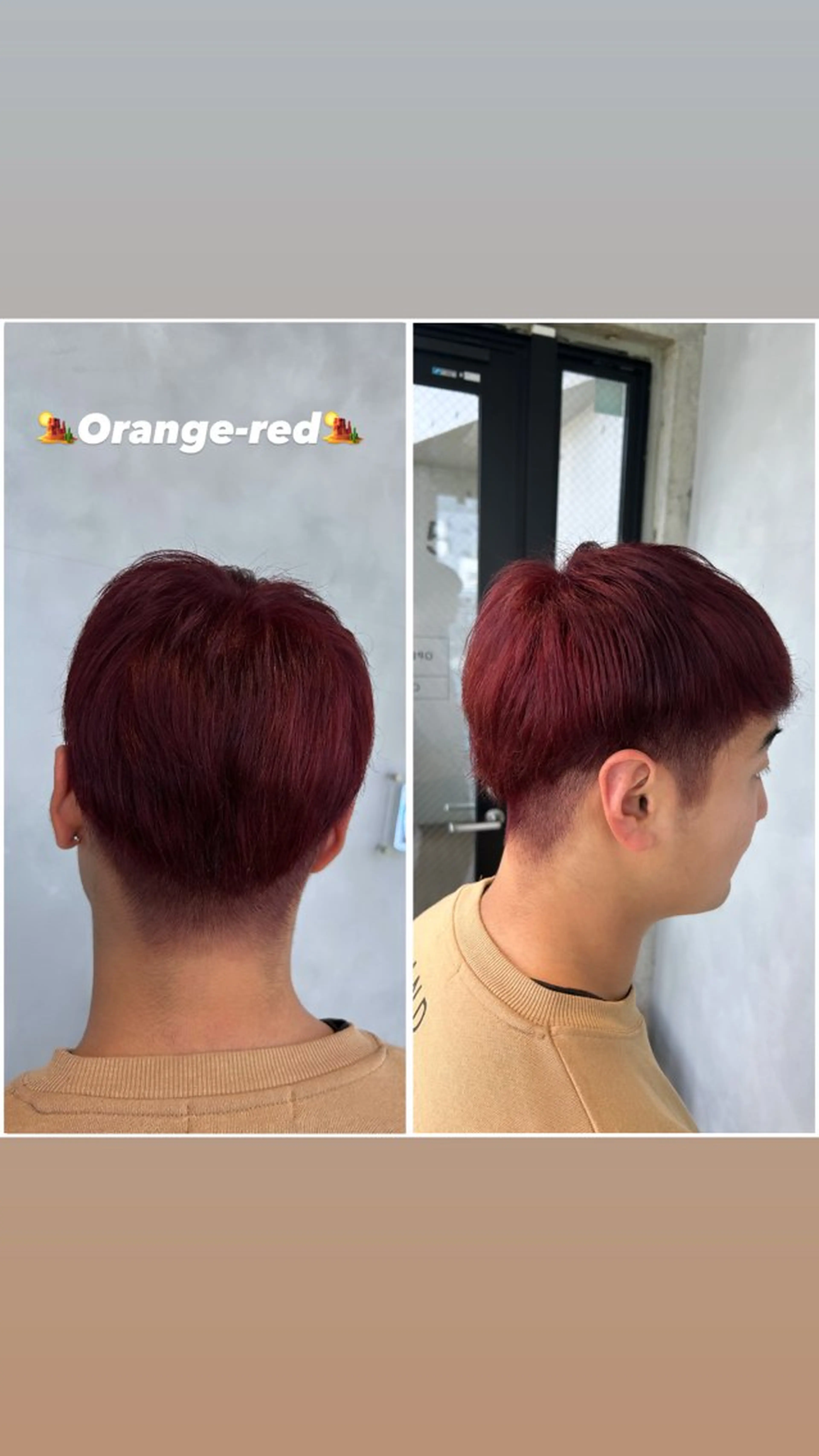 ショート メンズ ヘアカラー 茅ヶ崎/ハイトーン/ Ramuのヘアスタイル