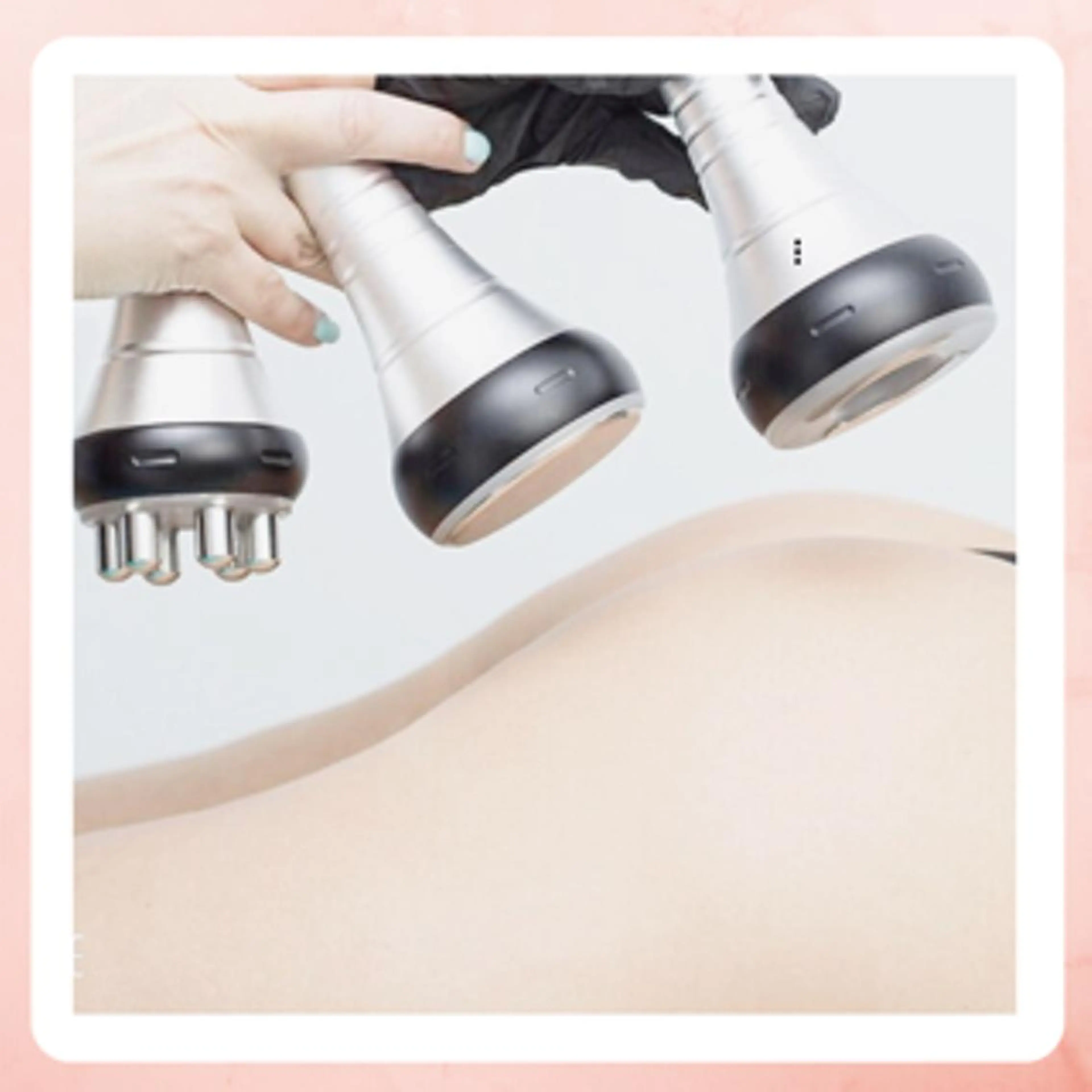 【最新機種✨痩身 / 選べる箇所★爆汗ヒートマット付高密度ライポソニックス】強力アプローチ！15000発の写真