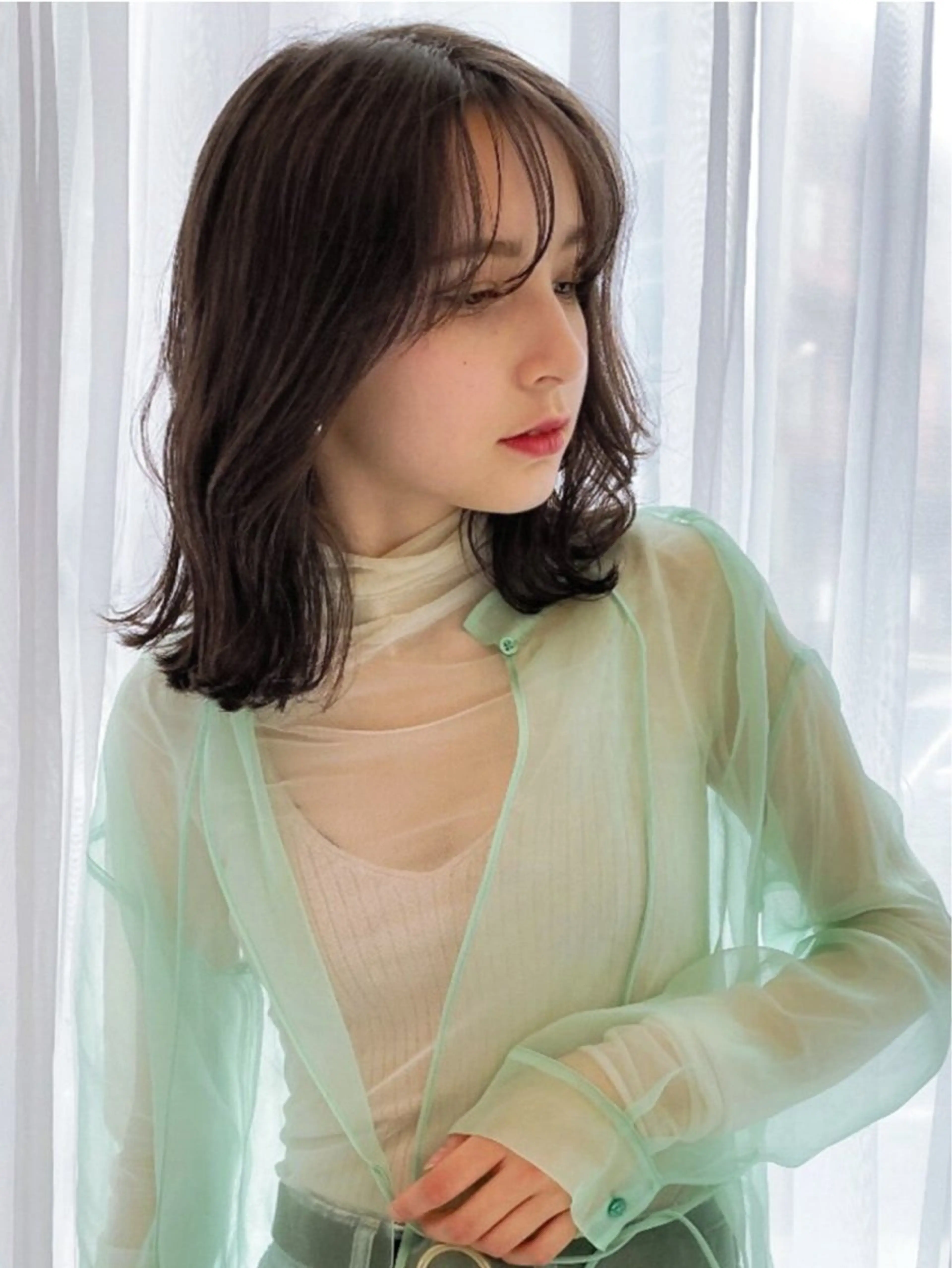 カラー 透明感カラー/ 鶴田 爽一郎のヘアスタイル