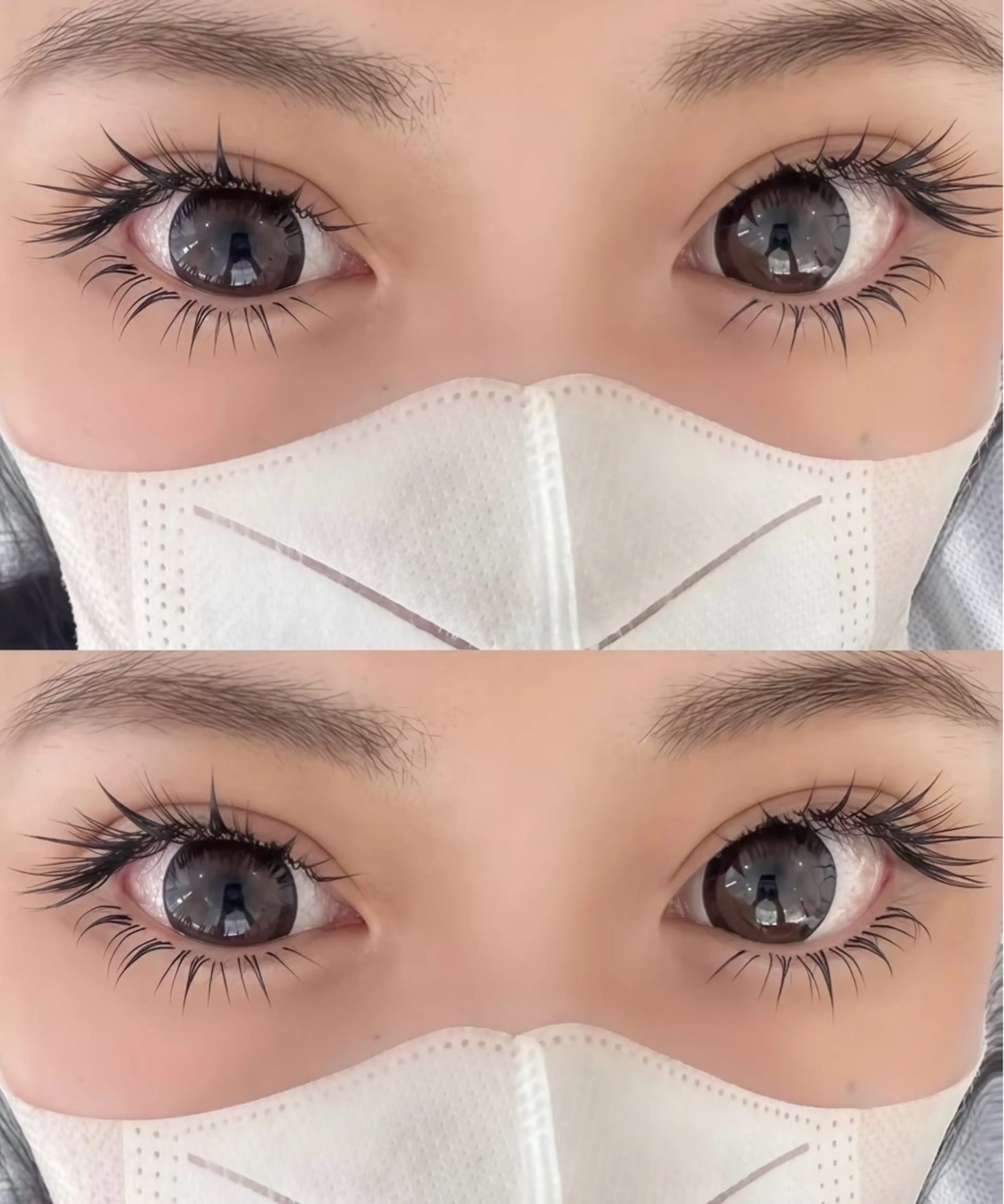 マツエク・マツパ Bカール ワンホンマツエク マツエク パリジェンヌ マツエク専門店　玲子のマツエク・マツパデザイン