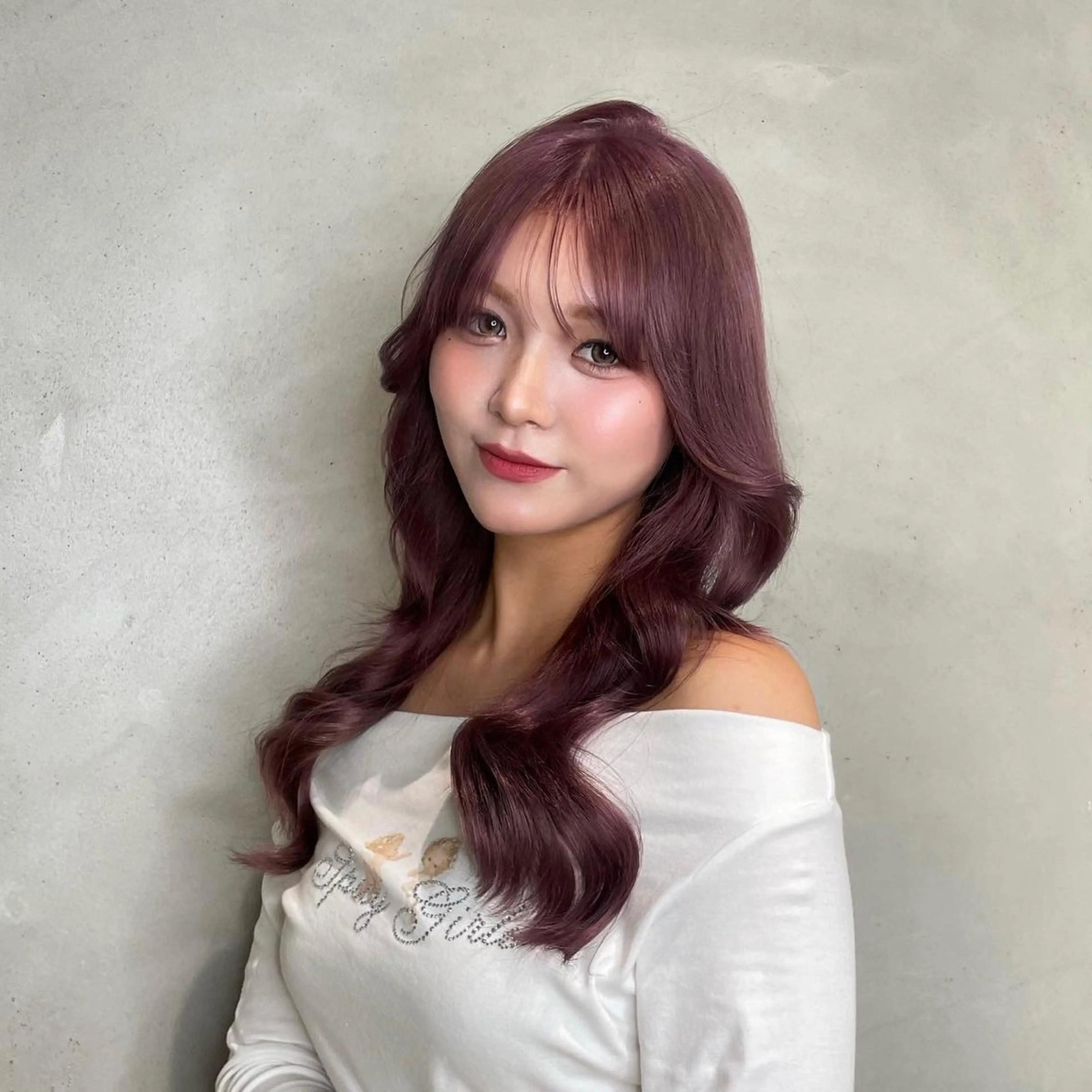 カラー ヘアカラー offwhite Nano🪩🧡のヘアスタイル