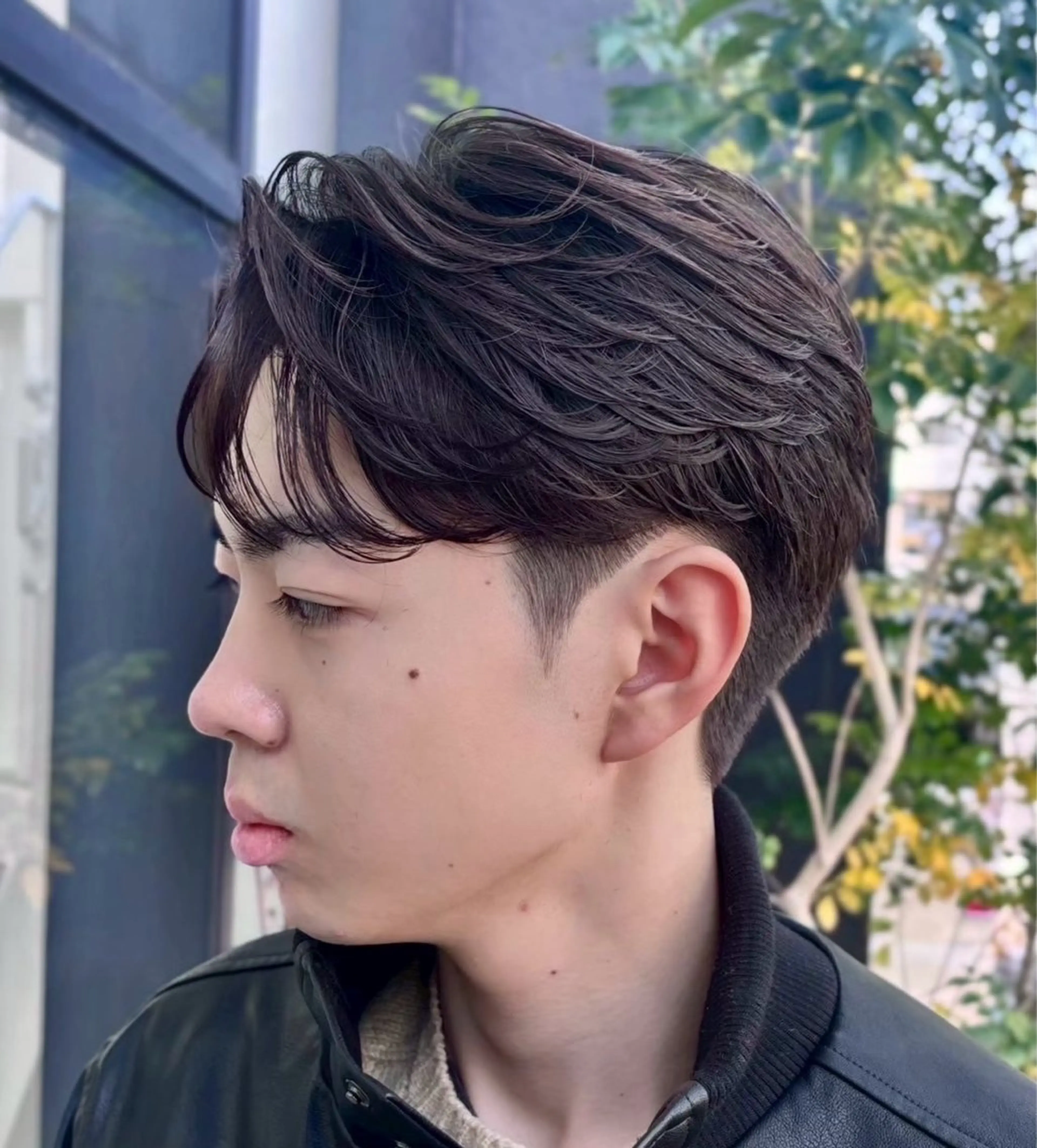 ショート パーマ メンズ カット パーマ 石田 大成のヘアスタイル