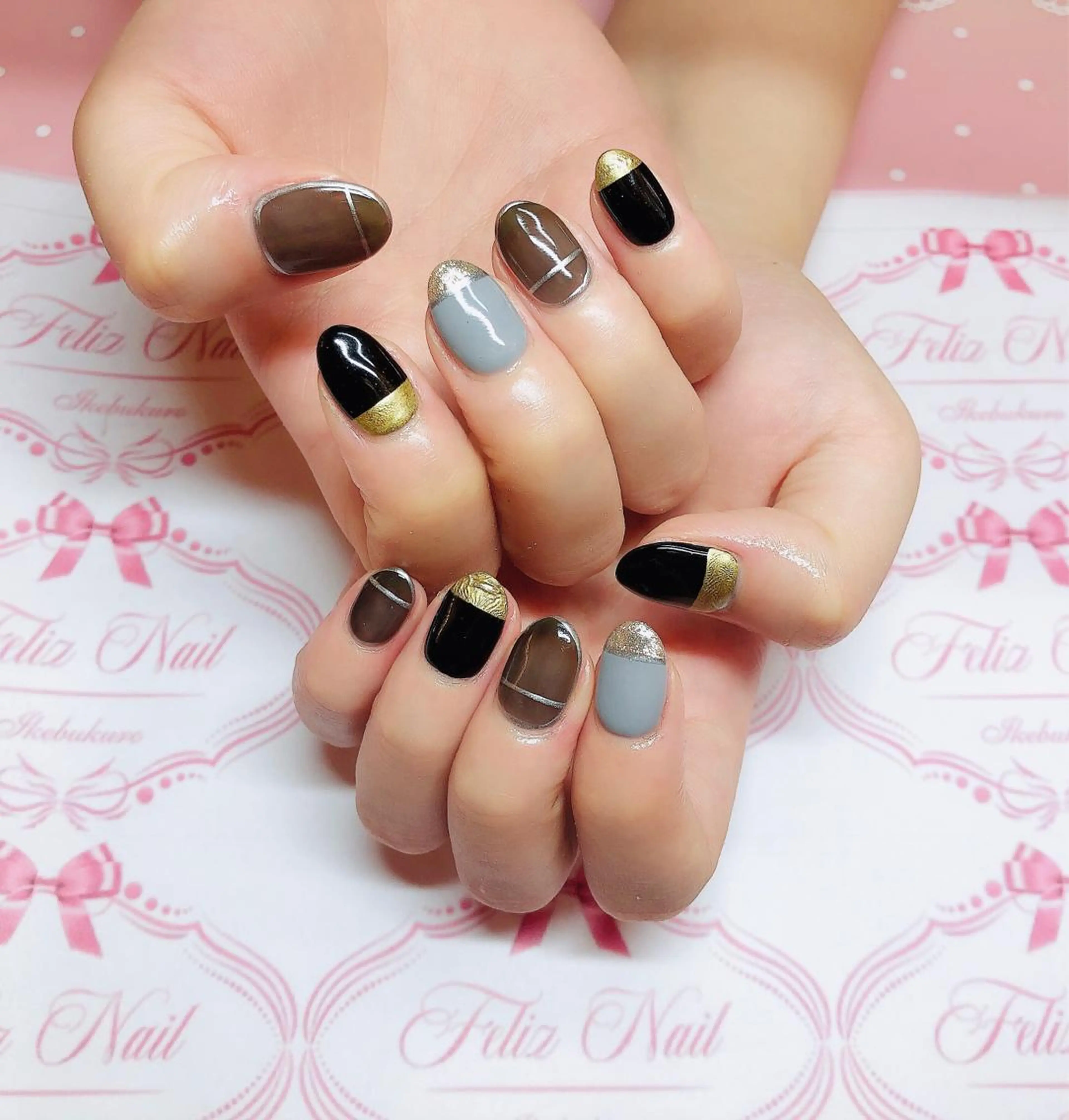 ネイル ジェルネイル パラジェル ハンドネイル ユキカ (ネイリスト)のネイルデザイン