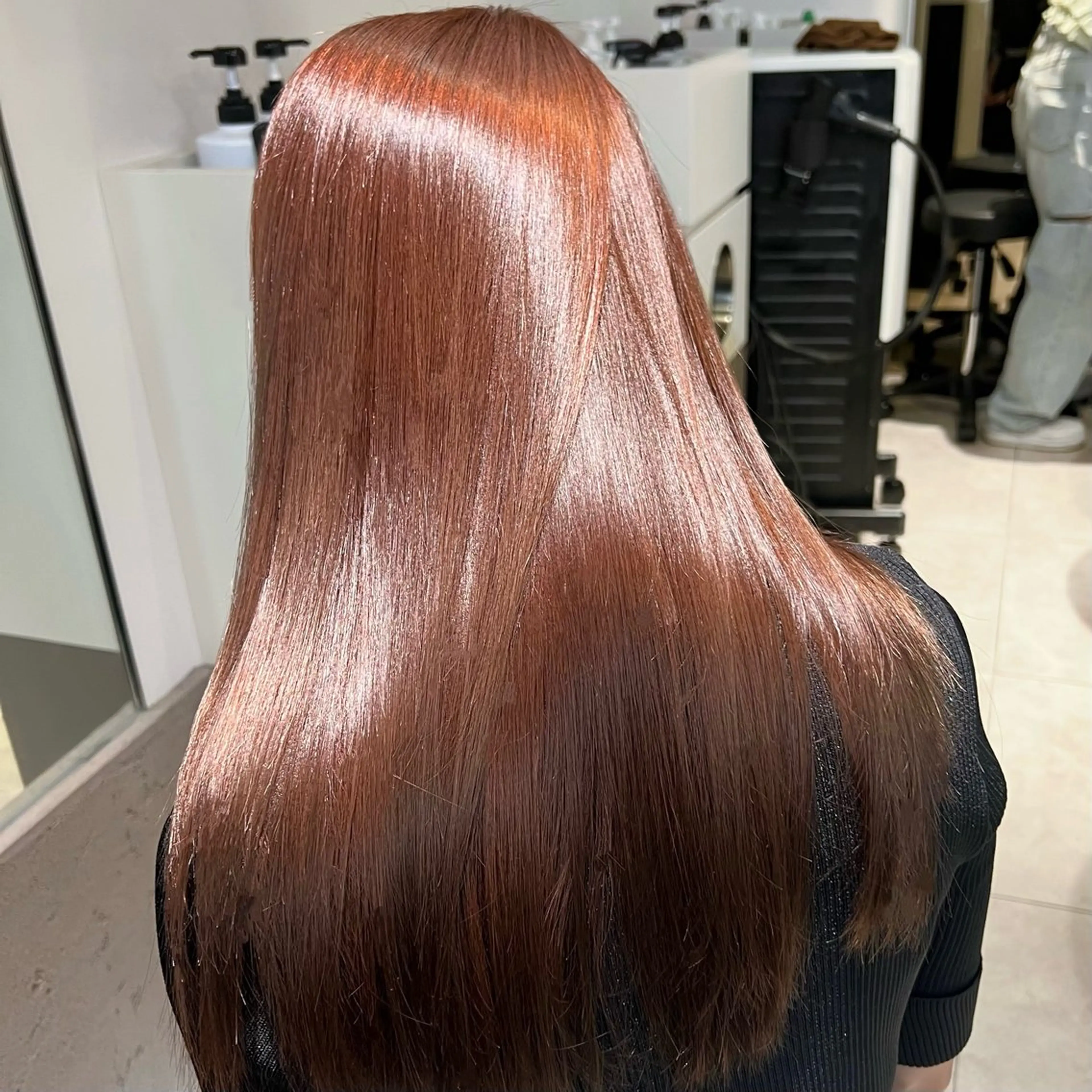 【梅雨前の準備💙】カット＆縮毛矯正＆最高峰TOKIOトリートメント💝の写真