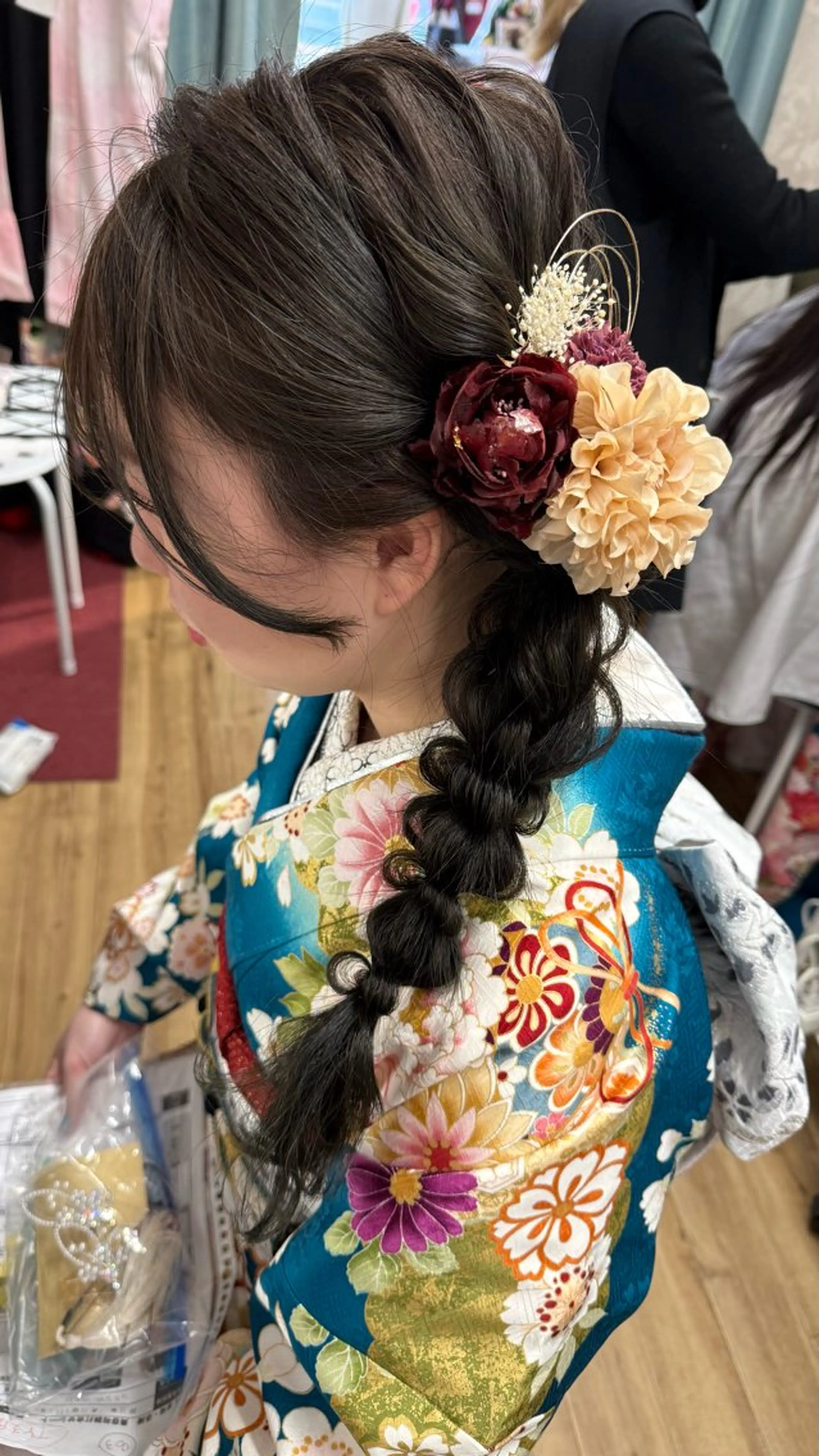 ロング ヘアアレンジ カラー/ヘアセット Nanami💗のヘアスタイル