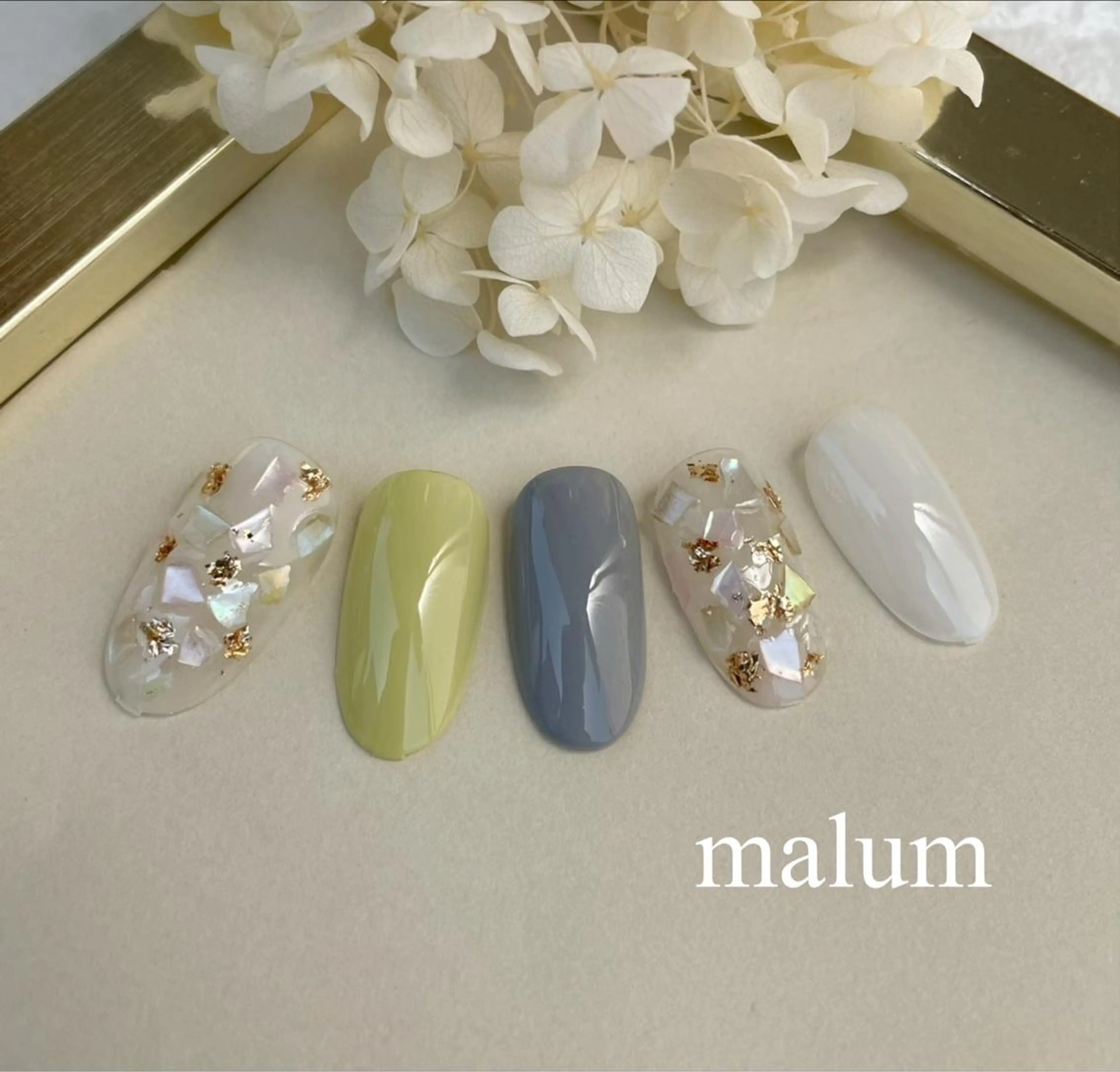 ネイル ハンドネイル malum nailのネイルデザイン