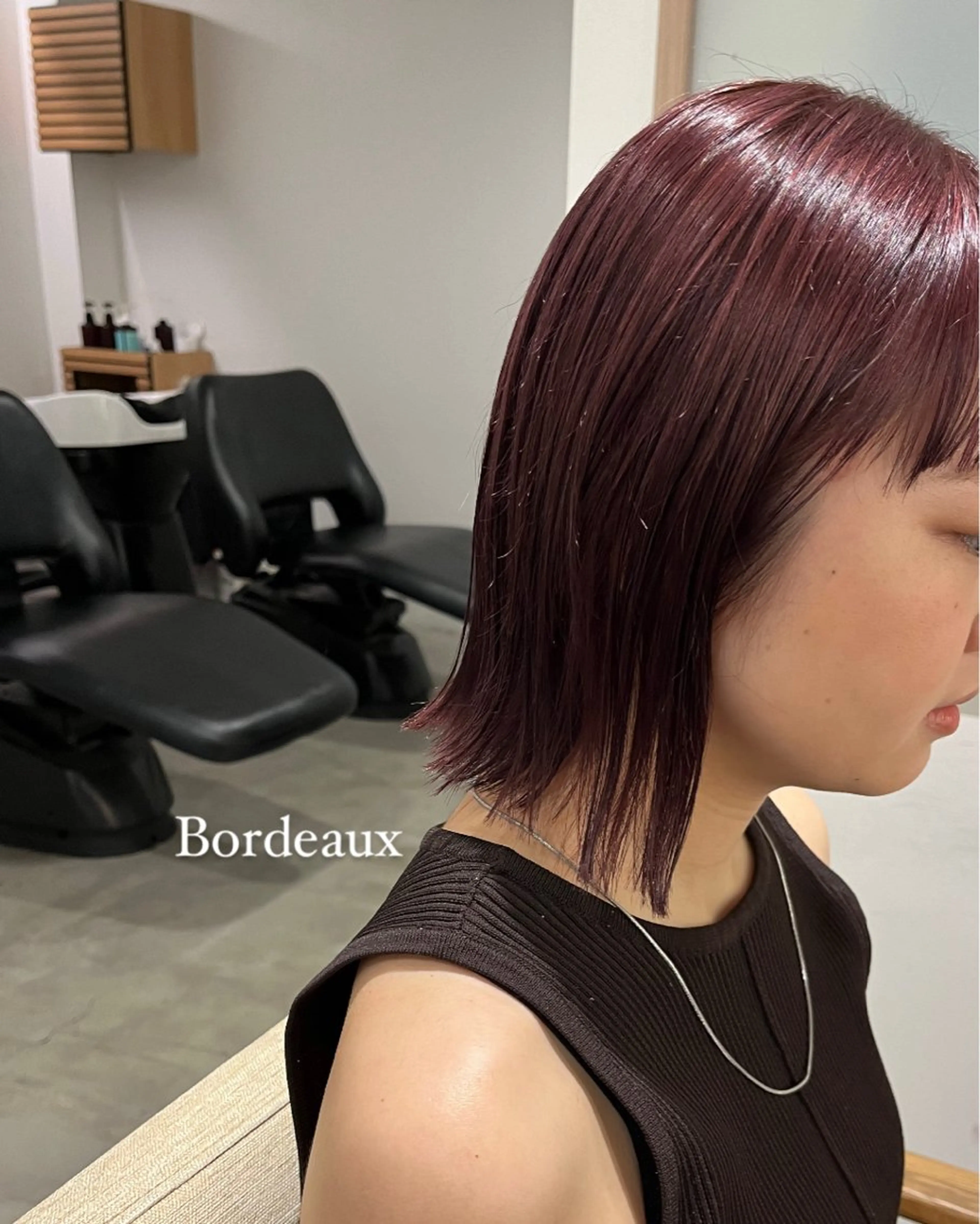 ミディアム カラー murai airiのヘアスタイル