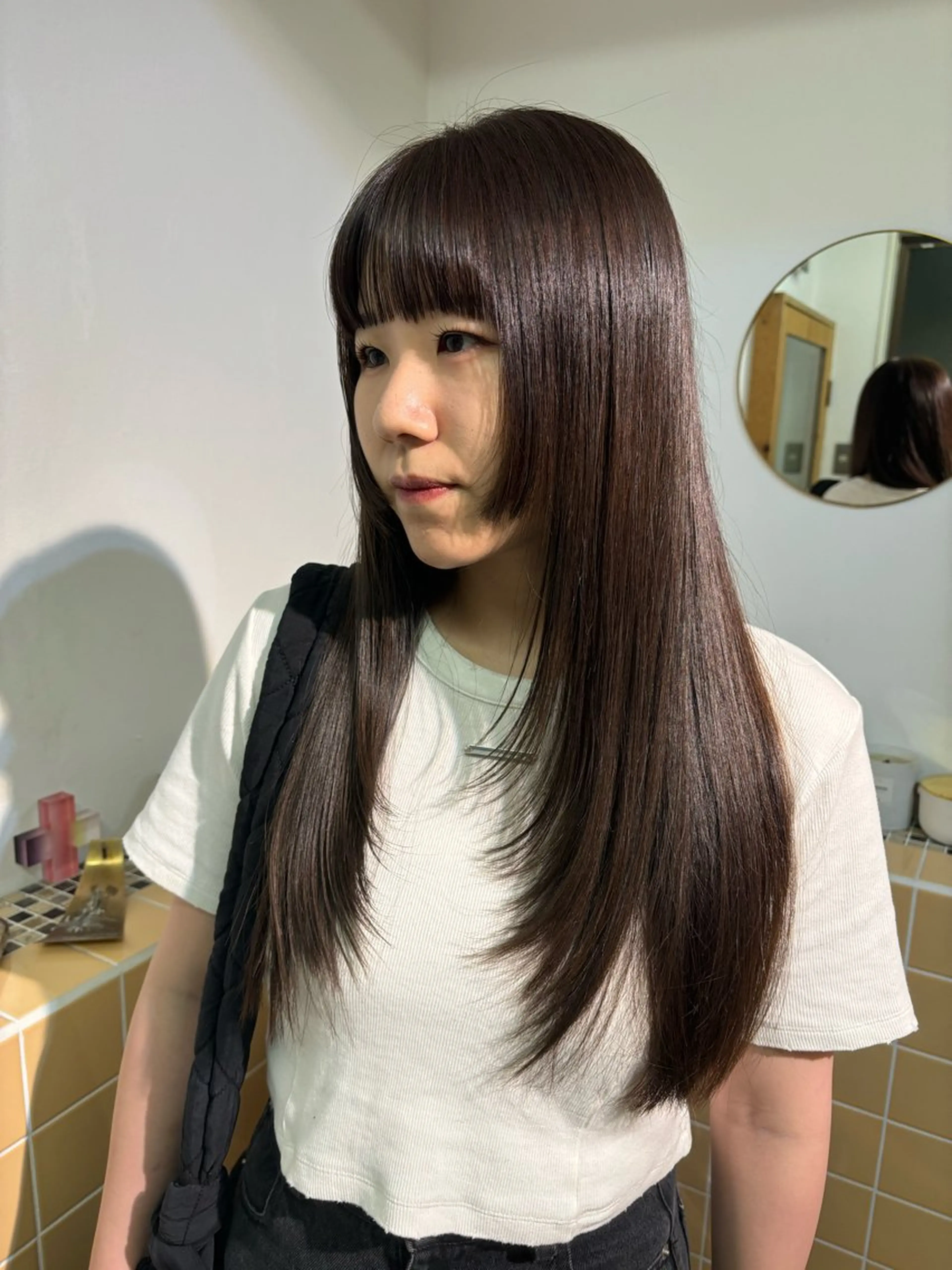 ロング カラー sakura🌸 レイヤー/韓国ヘアのヘアスタイル