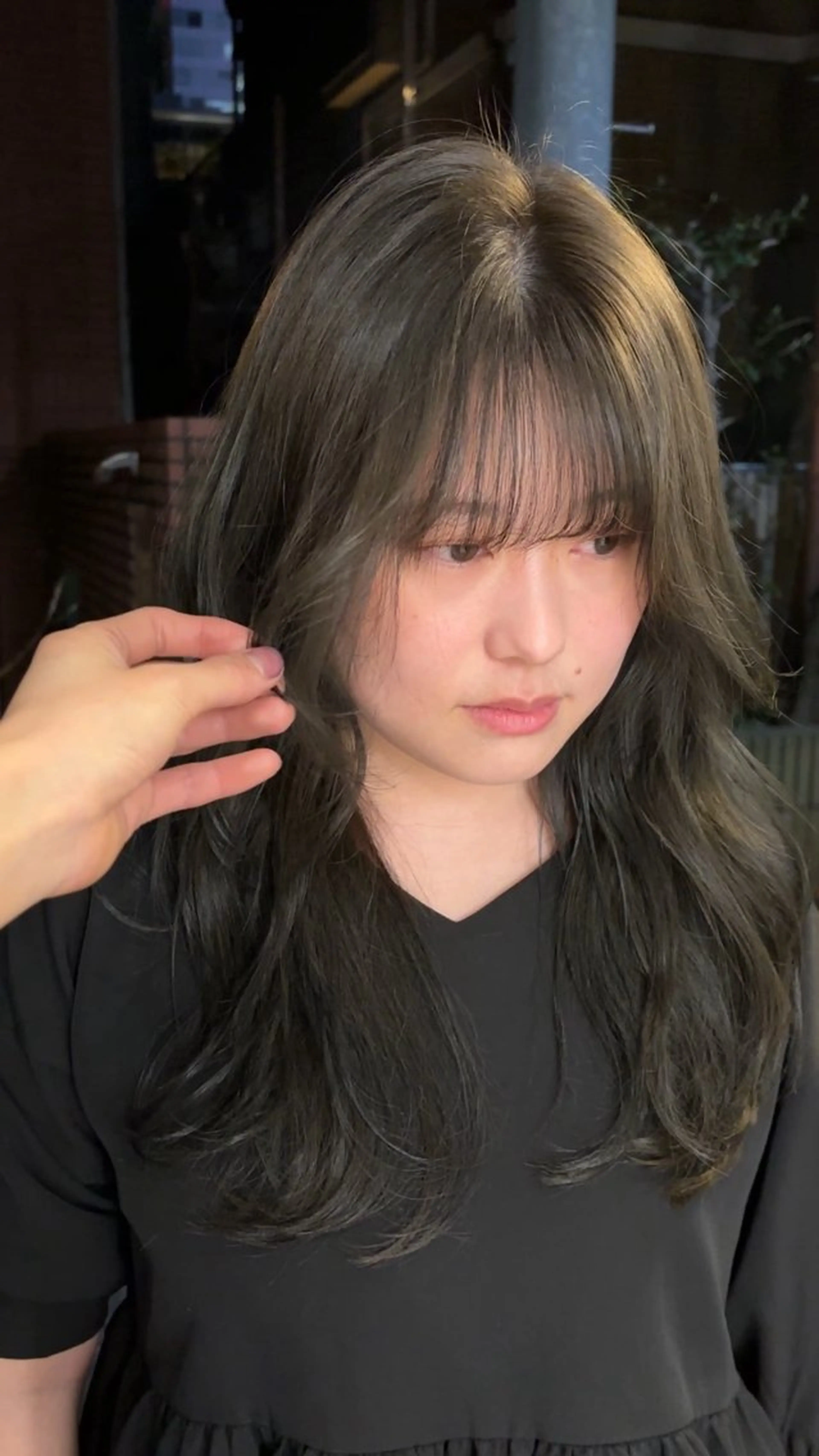 ショート カラー miyu  / 柔らかい透明感カラーのヘアスタイル