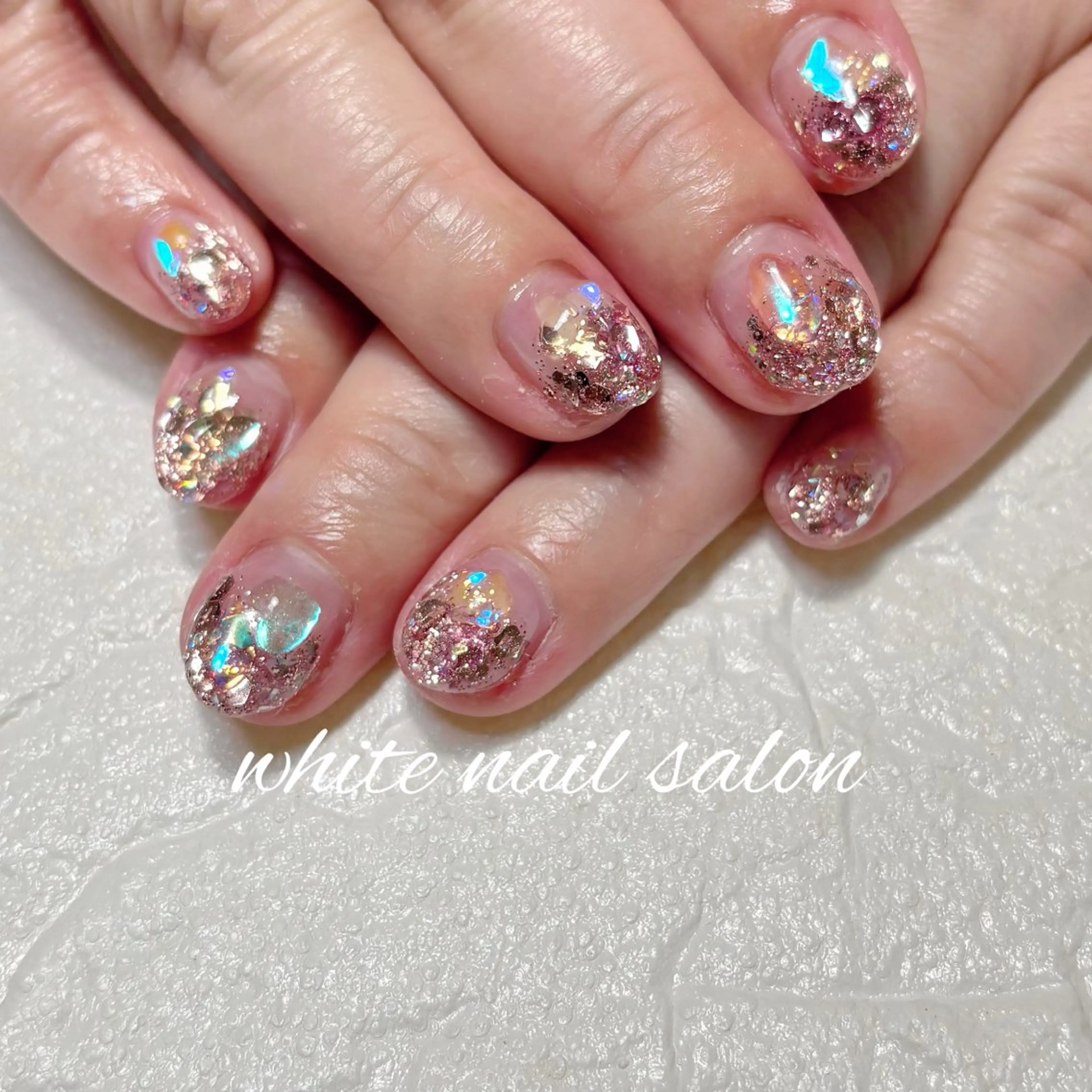 ネイル フットネイル ハンドネイル white nail salonのネイルデザイン