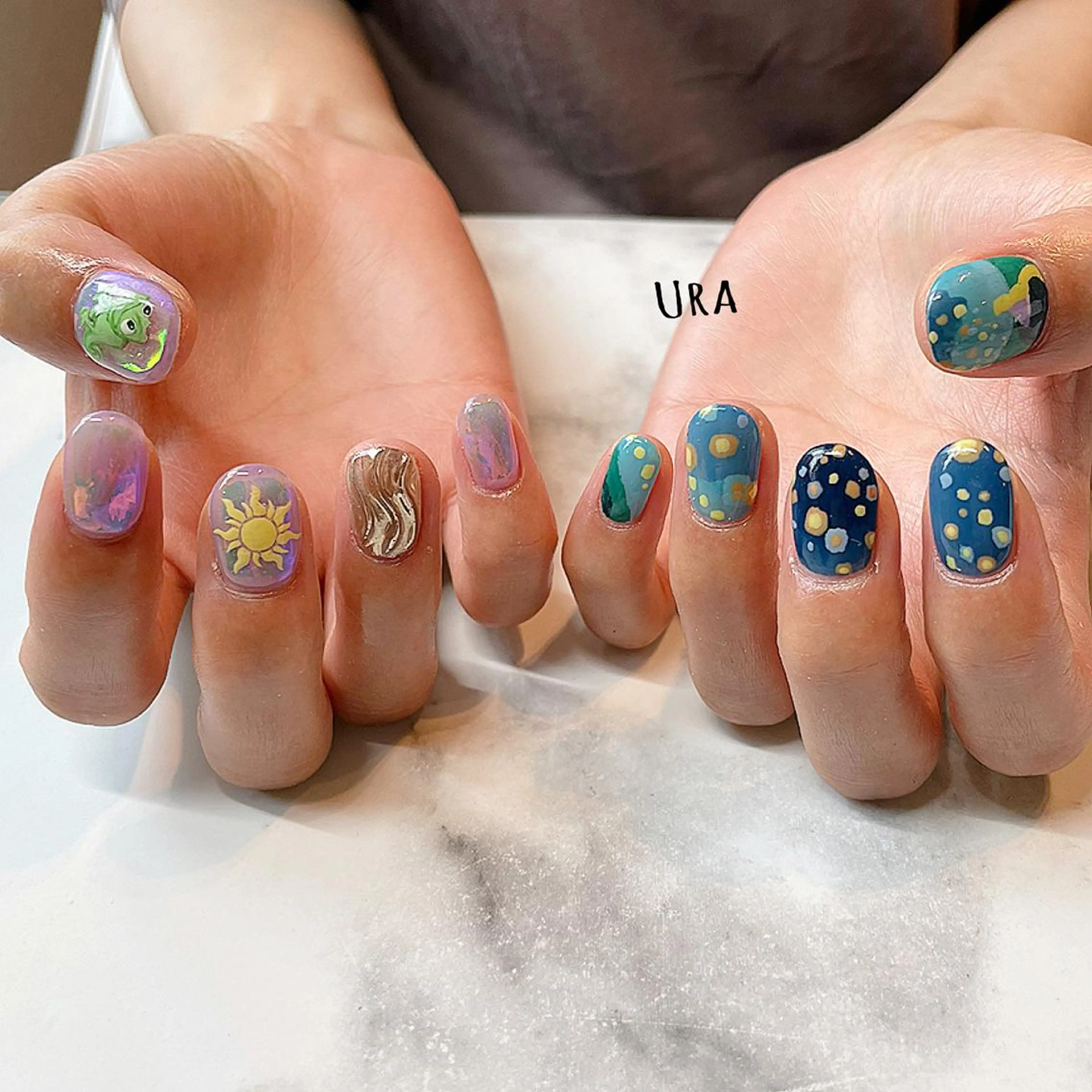 パーマ ネイル UrakoNail 《nail》のネイルデザイン