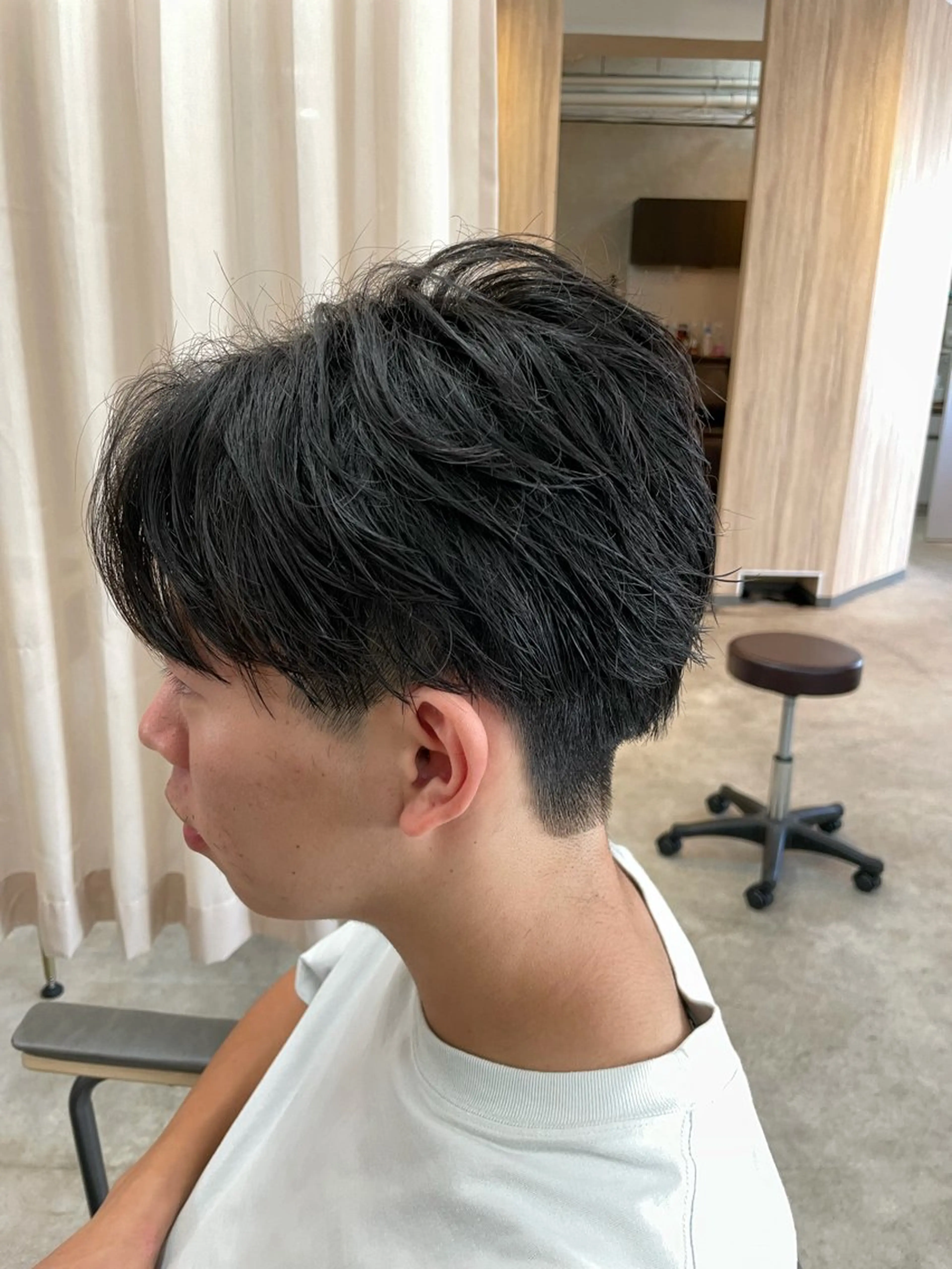 メンズ TELAHAIR 店長TAIKIのヘアスタイル