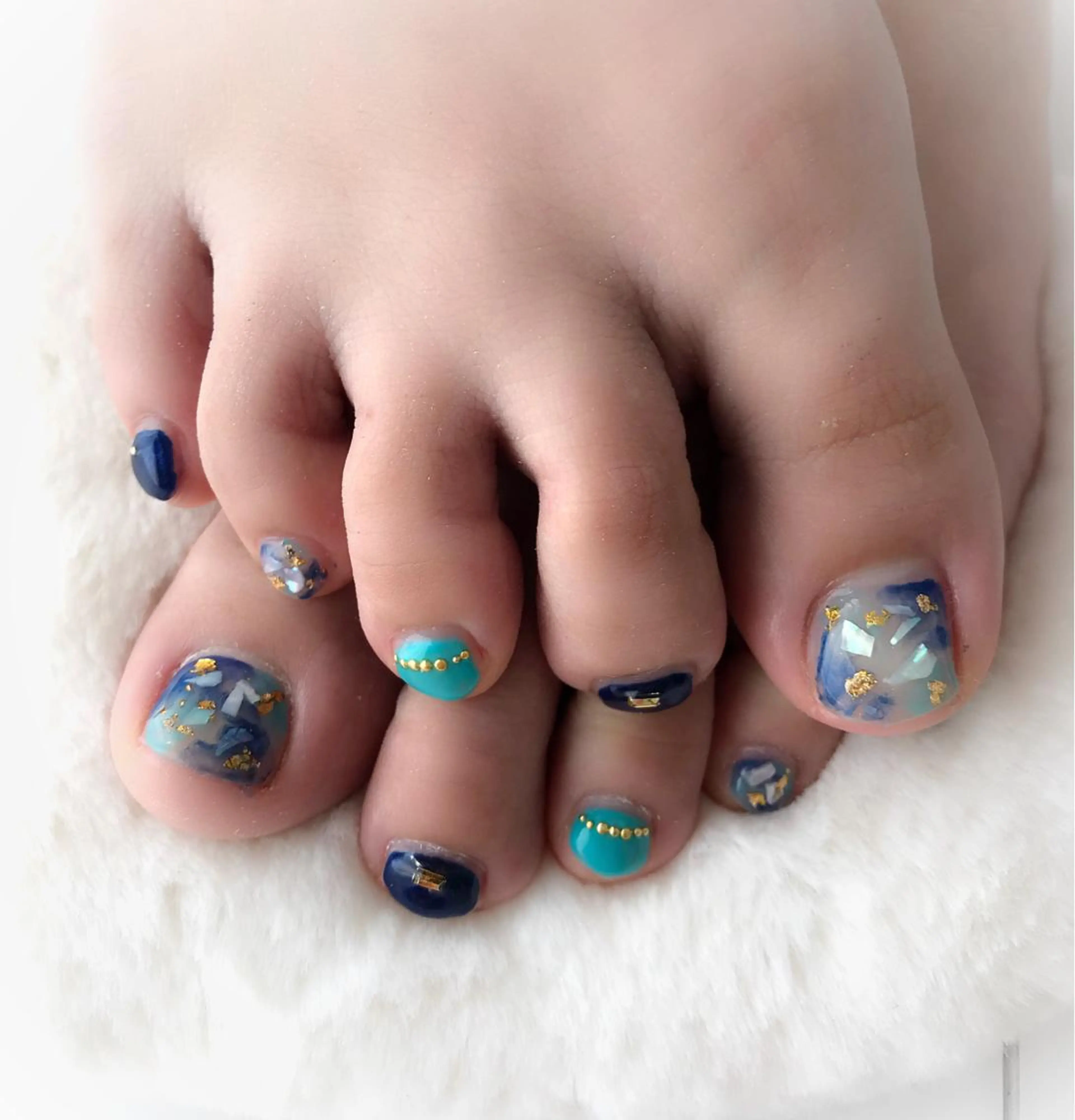 ネイル フットネイル エース ネイルのネイルデザイン