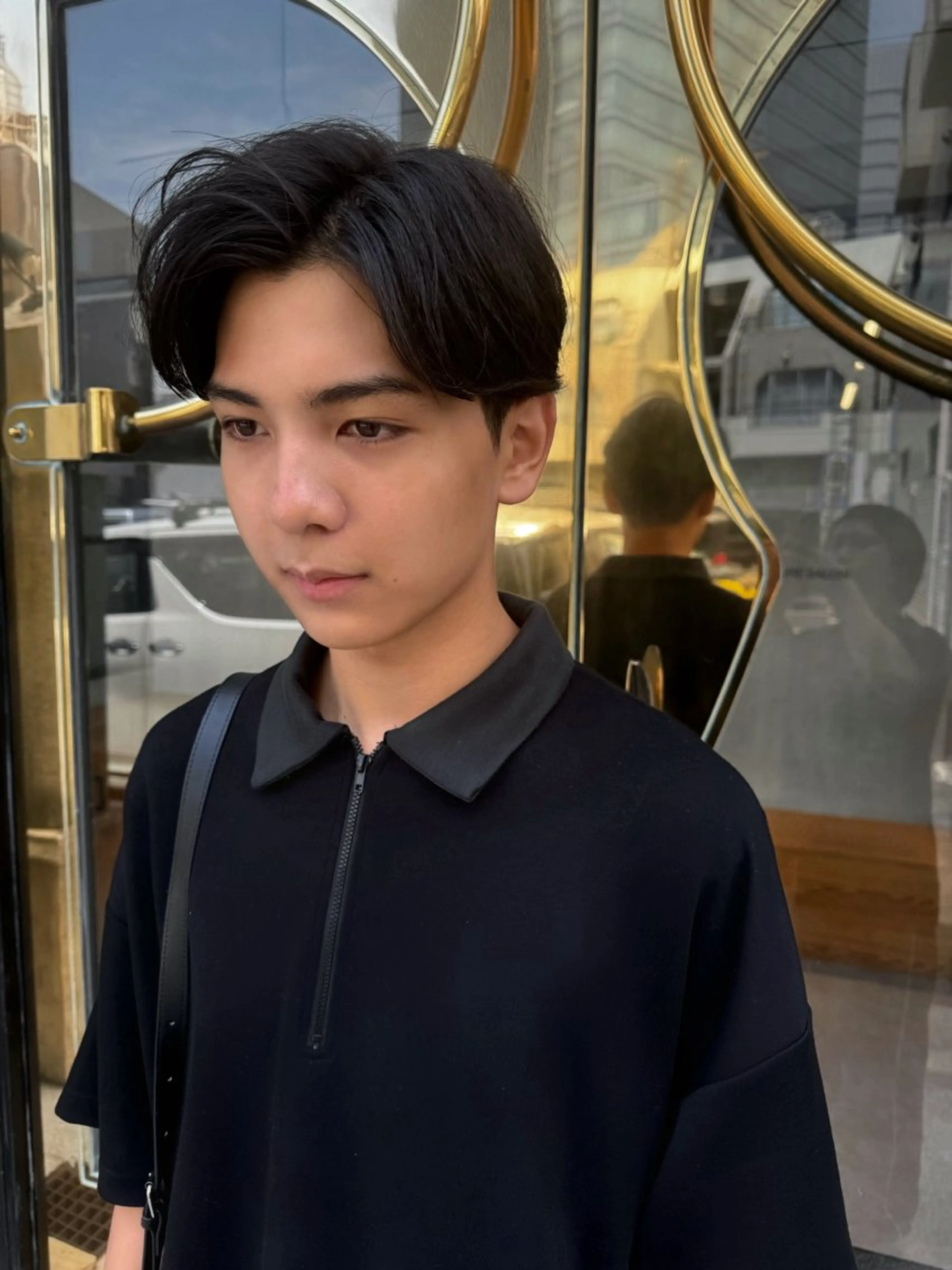 ショート パーマ メンズ カット 縮毛矯正 トリートメント ヘアセット メンズ特化🟡個室 口コミ高評価🟡三澤のヘアスタイル