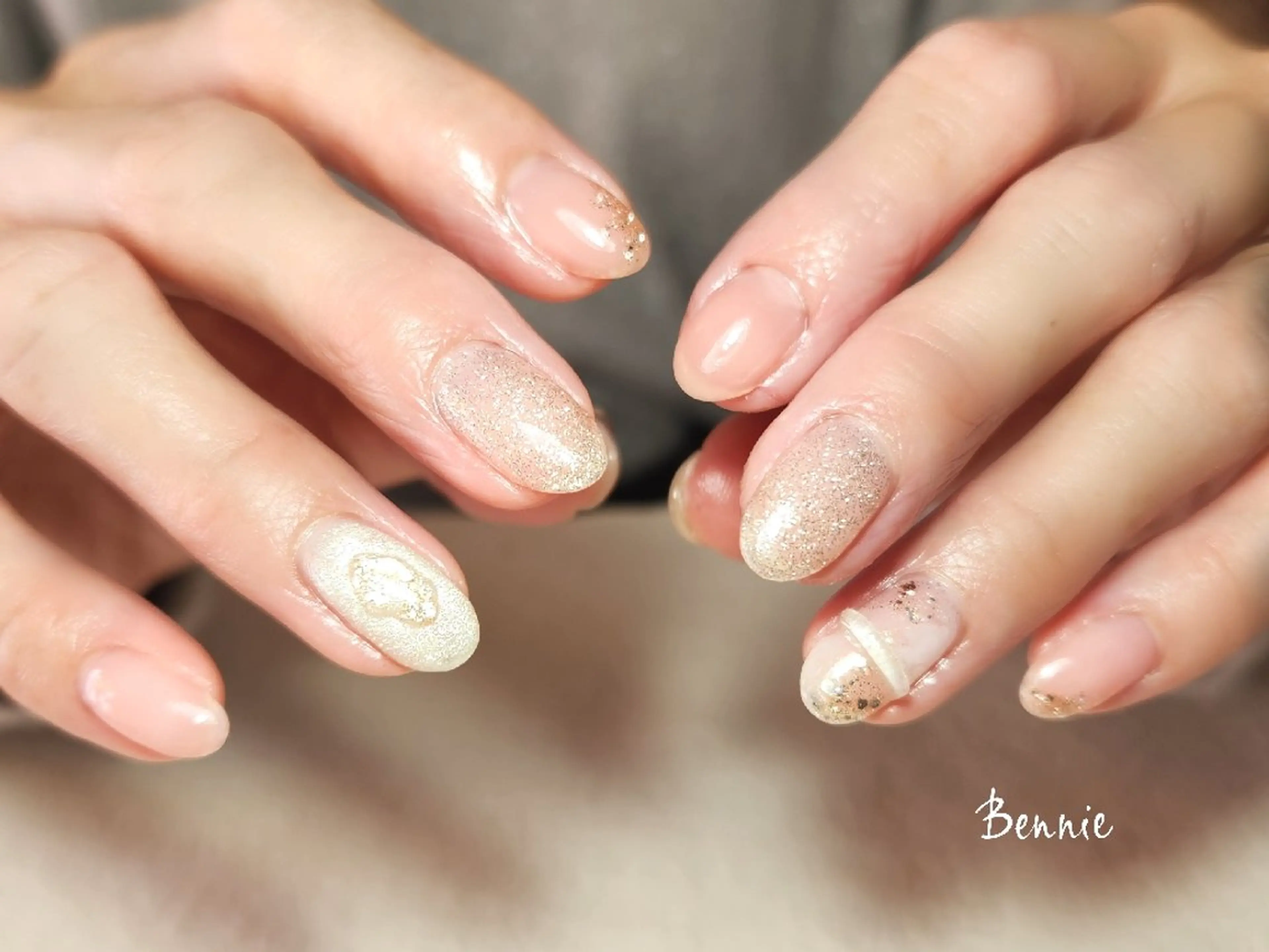 ネイル ニュアンスネイル ピンク   BENNIEのネイルデザイン