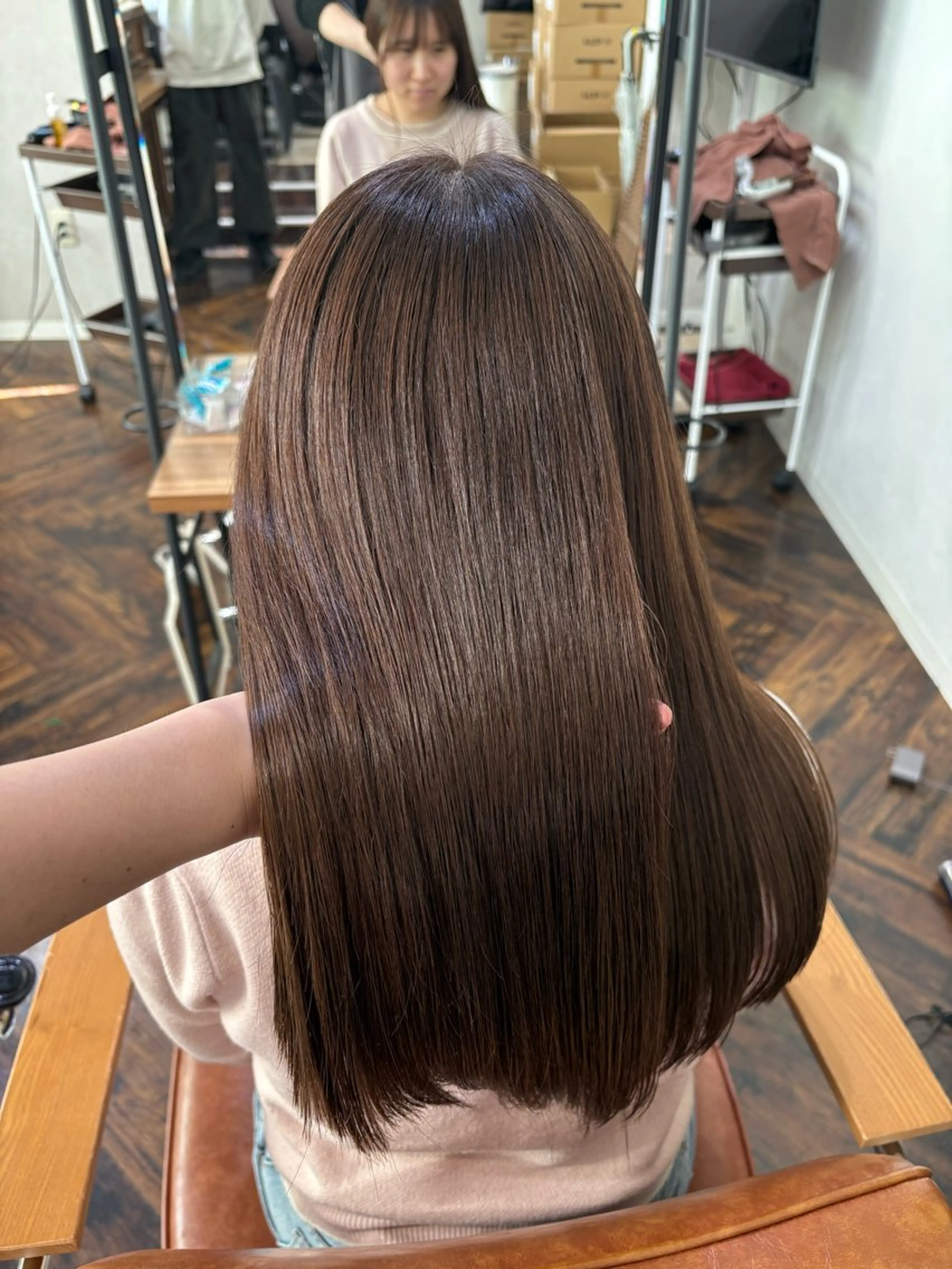 カラー 透明感カラー 🧸艶ブリーチ/深み カラー🌺Noa🌺のヘアスタイル