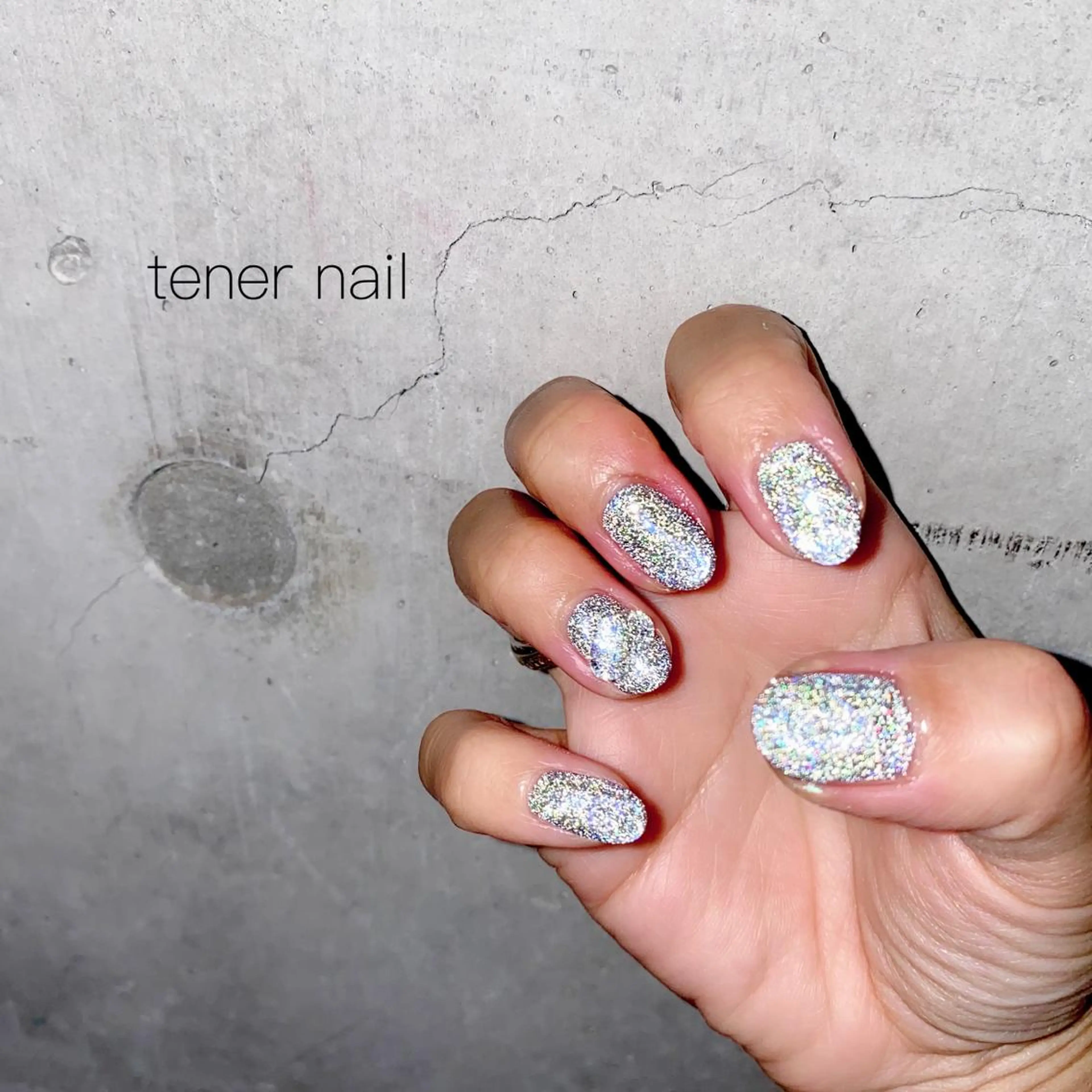 ネイル フラッシュネイル ラメ(グリッター) テネルネイル tener nailのネイルデザイン