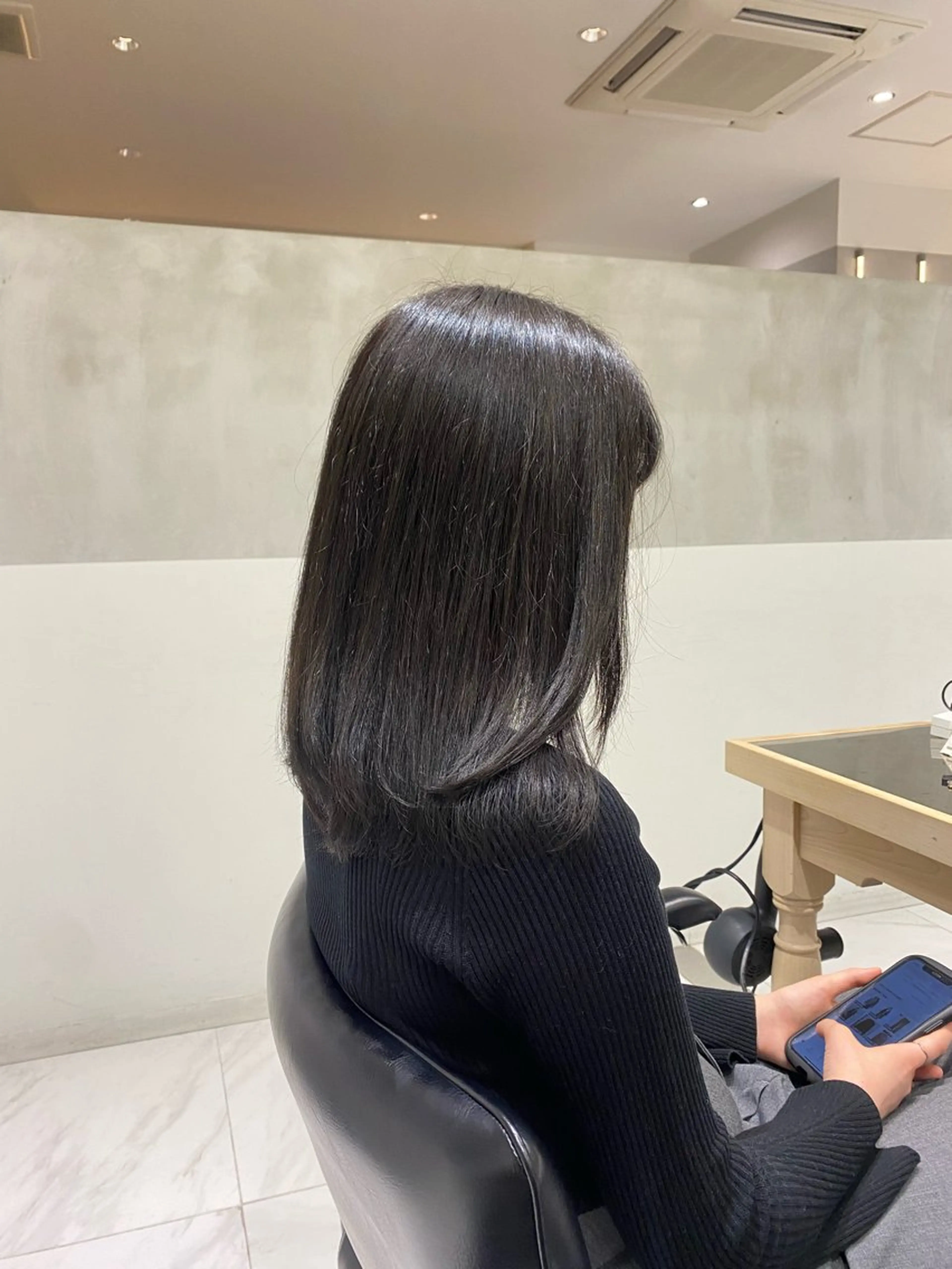 ミディアム カラー ヘアカラー トリートメント 艶感/ナチュラル 🌿マアヤのヘアスタイル