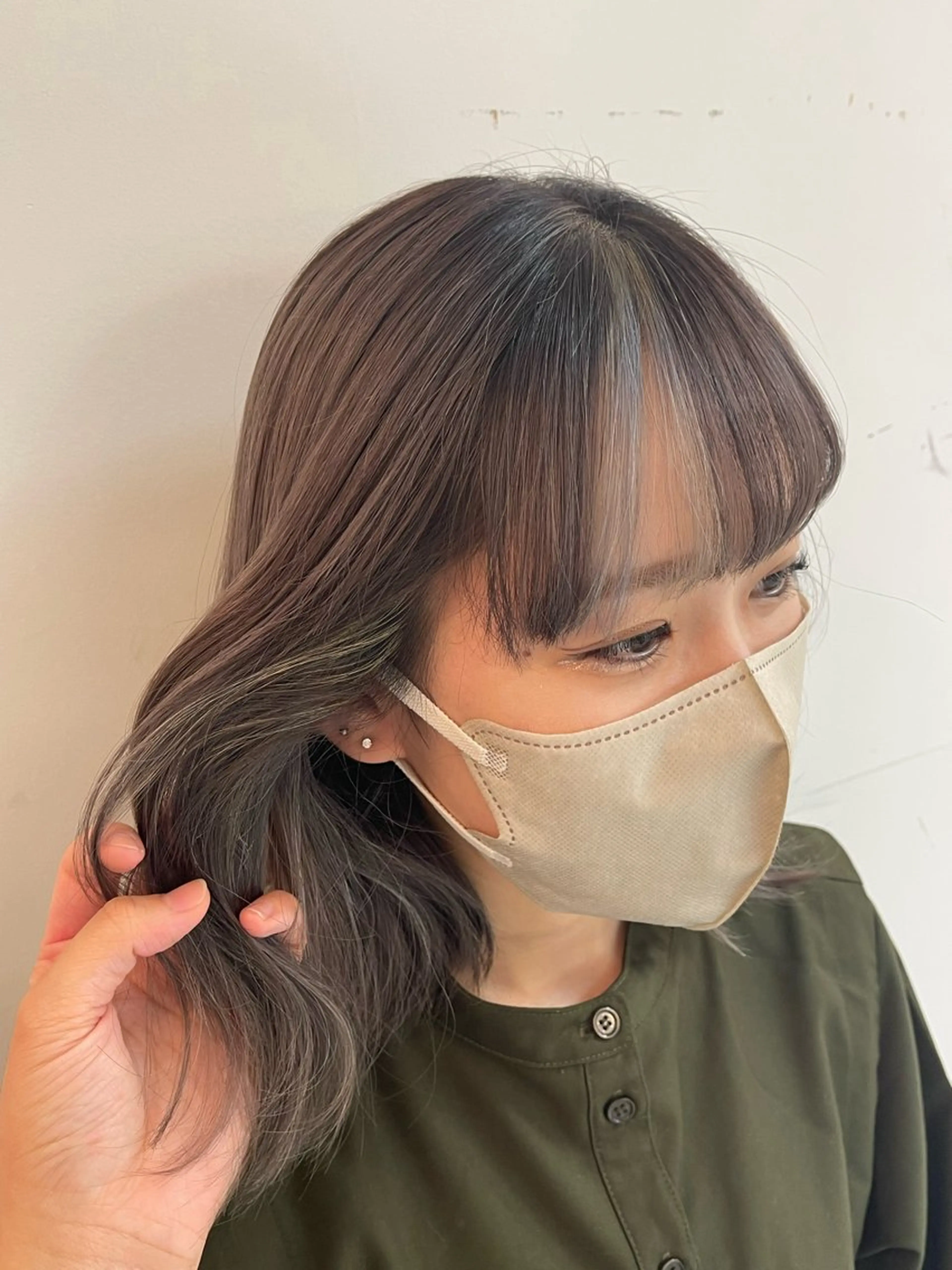 カラー ヘアカラー トリートメント envogue ゆりのヘアスタイル