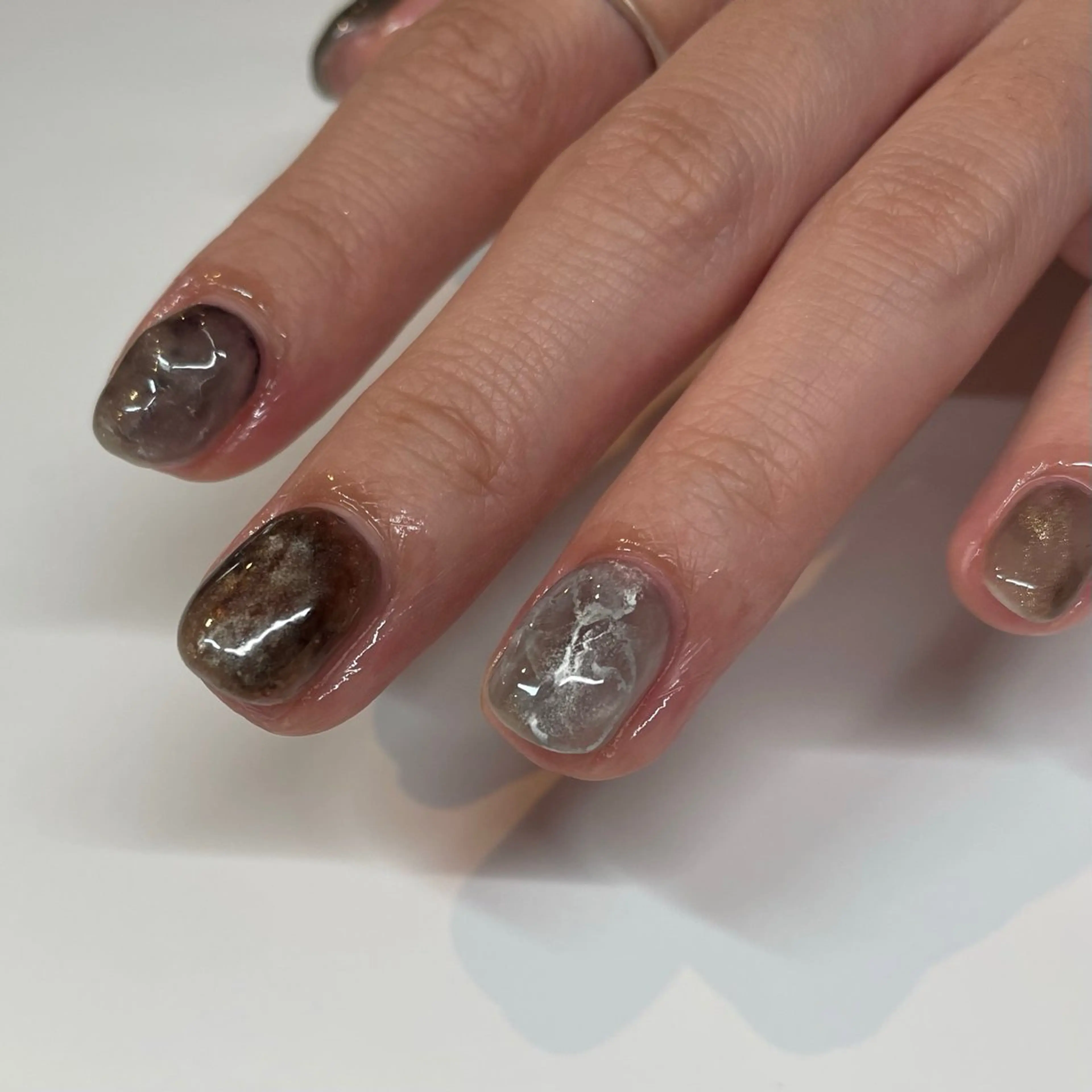 ネイル ニュアンスネイル Manon Yuiのネイルデザイン