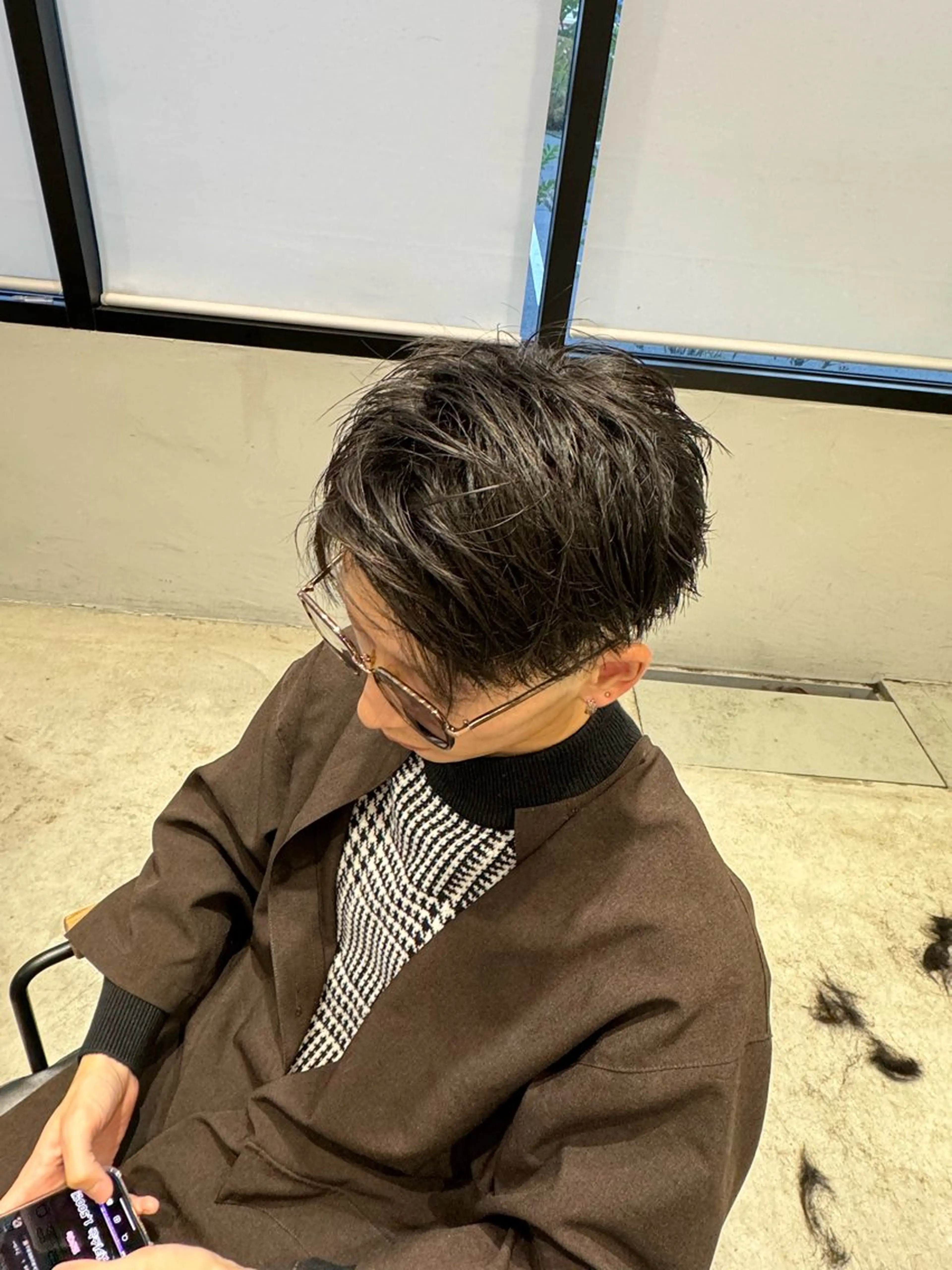 メンズ カット 保坂 瞭のヘアスタイル