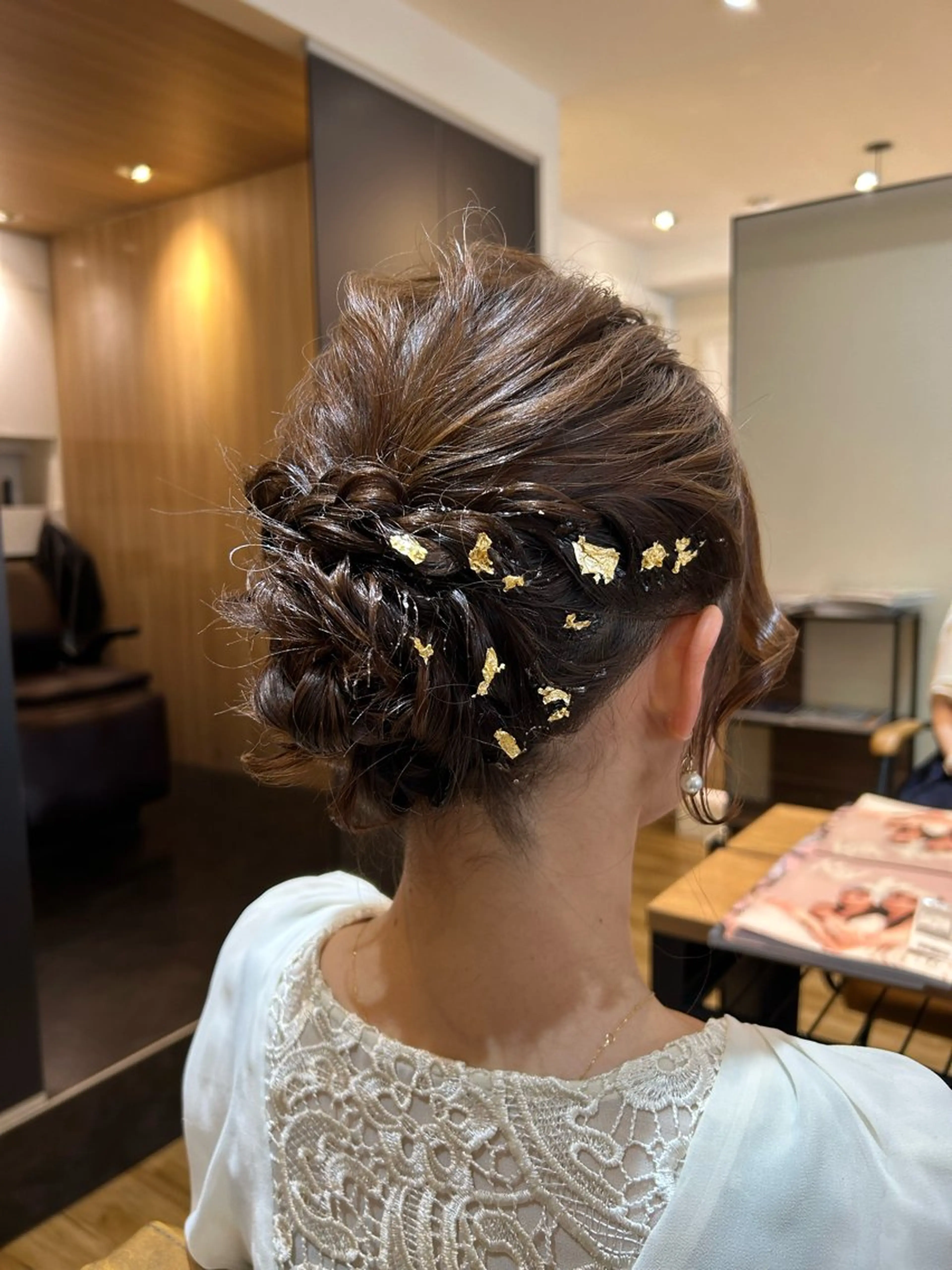 ヘアアレンジ ヘアセット 🍒艶髪✨ 秋冬🍒モテヘアー✨のヘアスタイル