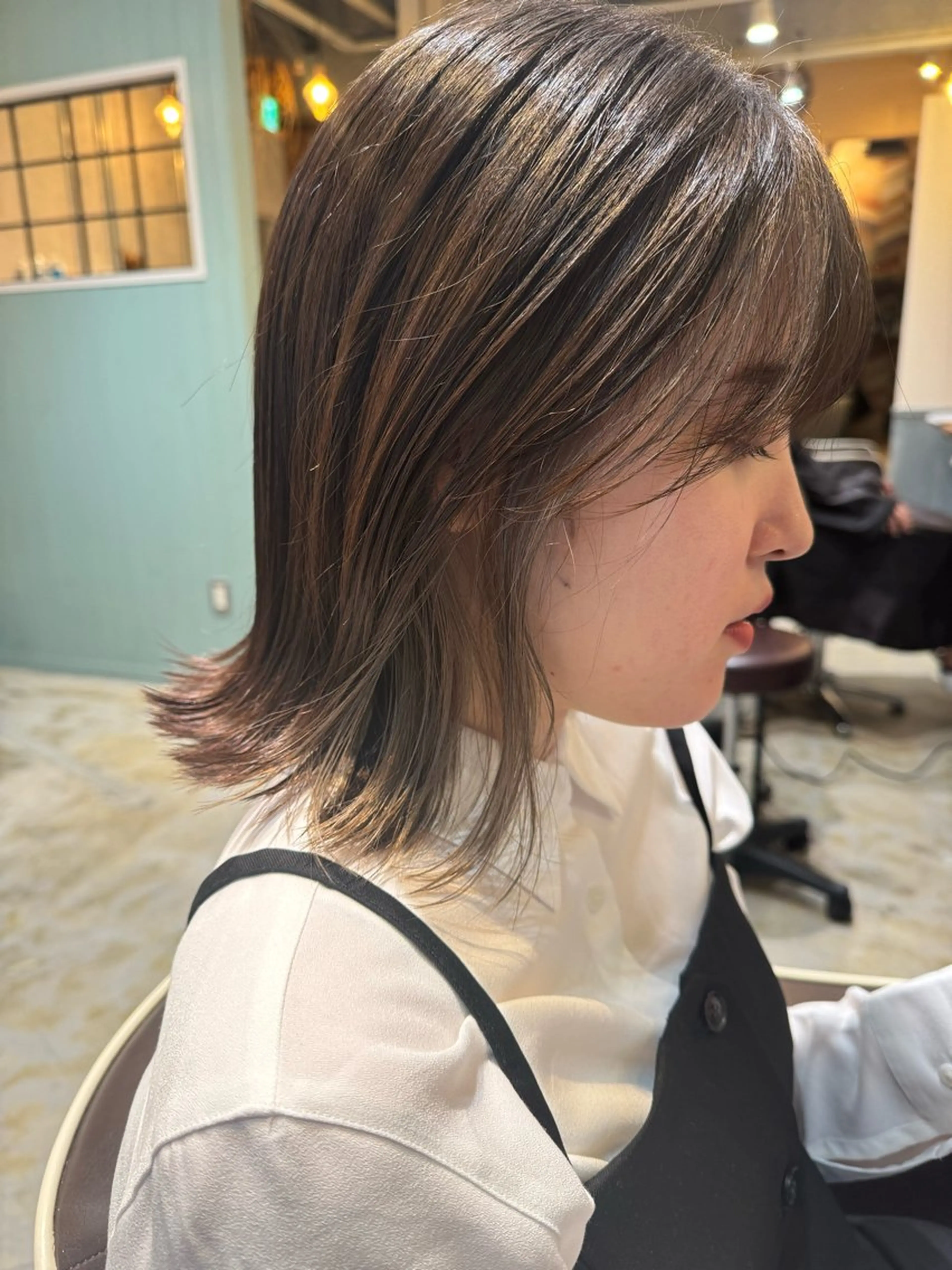 ミディアム スタイリスト まことのヘアスタイル