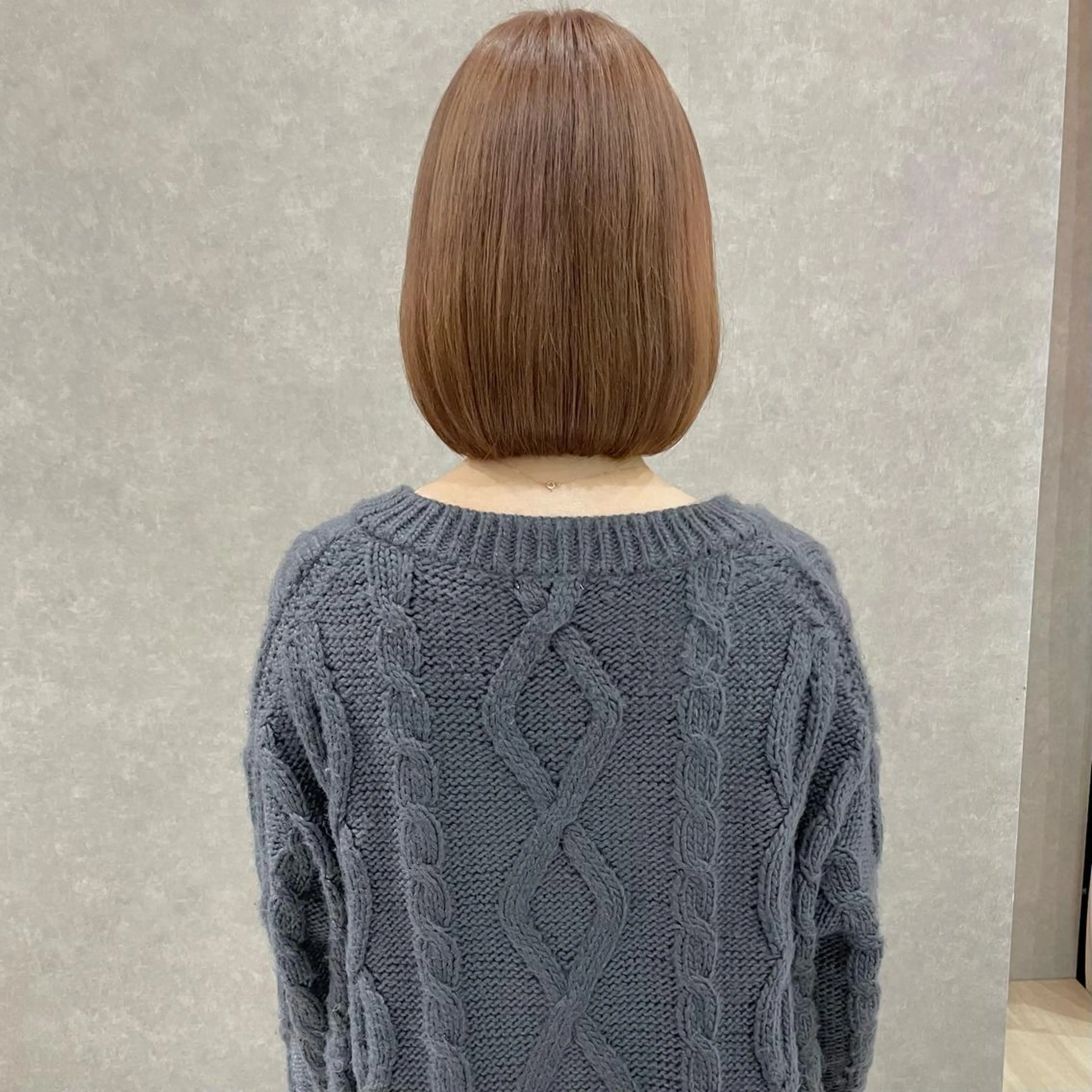 ミディアム カラー はちすか るかのヘアスタイル