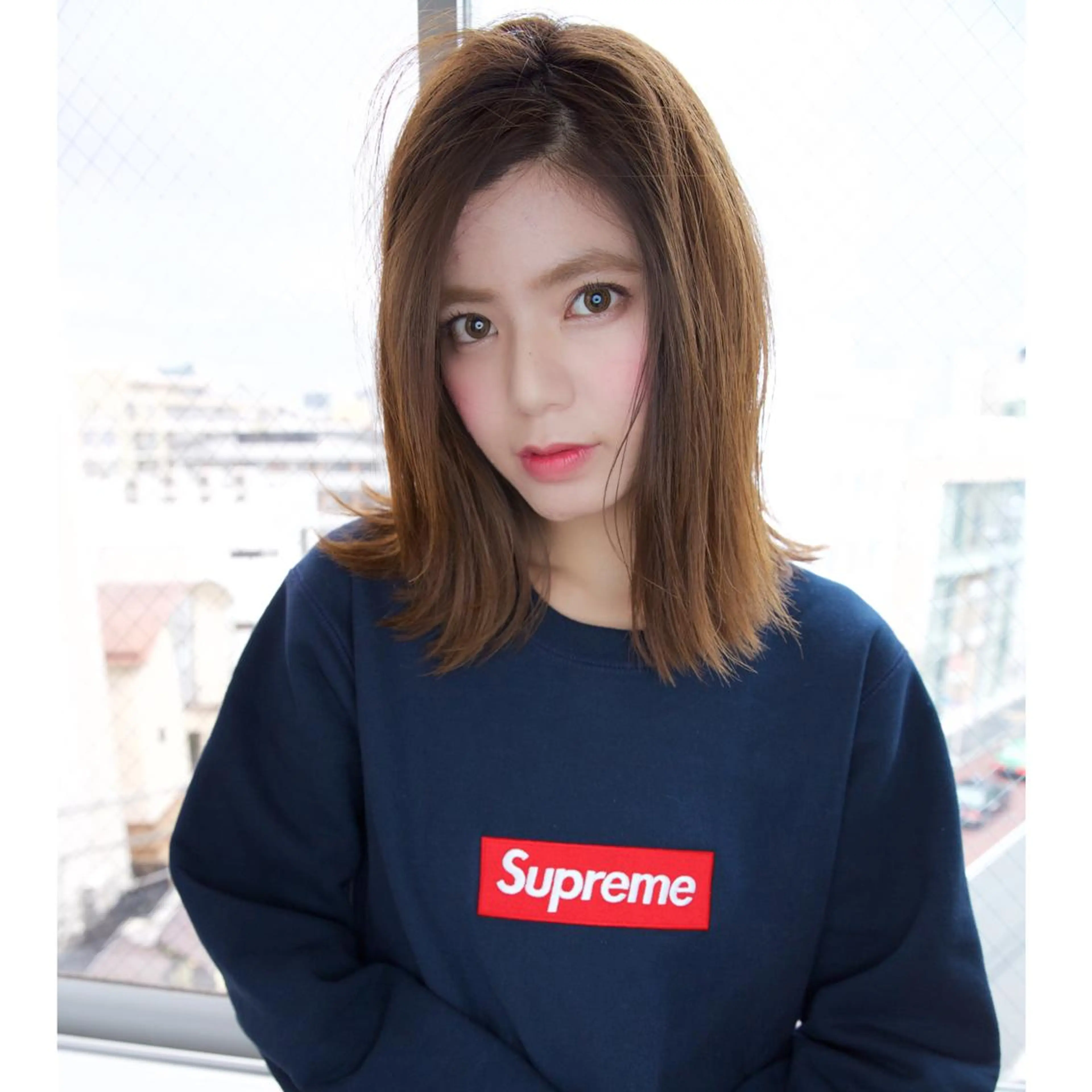 セミロング 高瀬 信幸のヘアスタイル