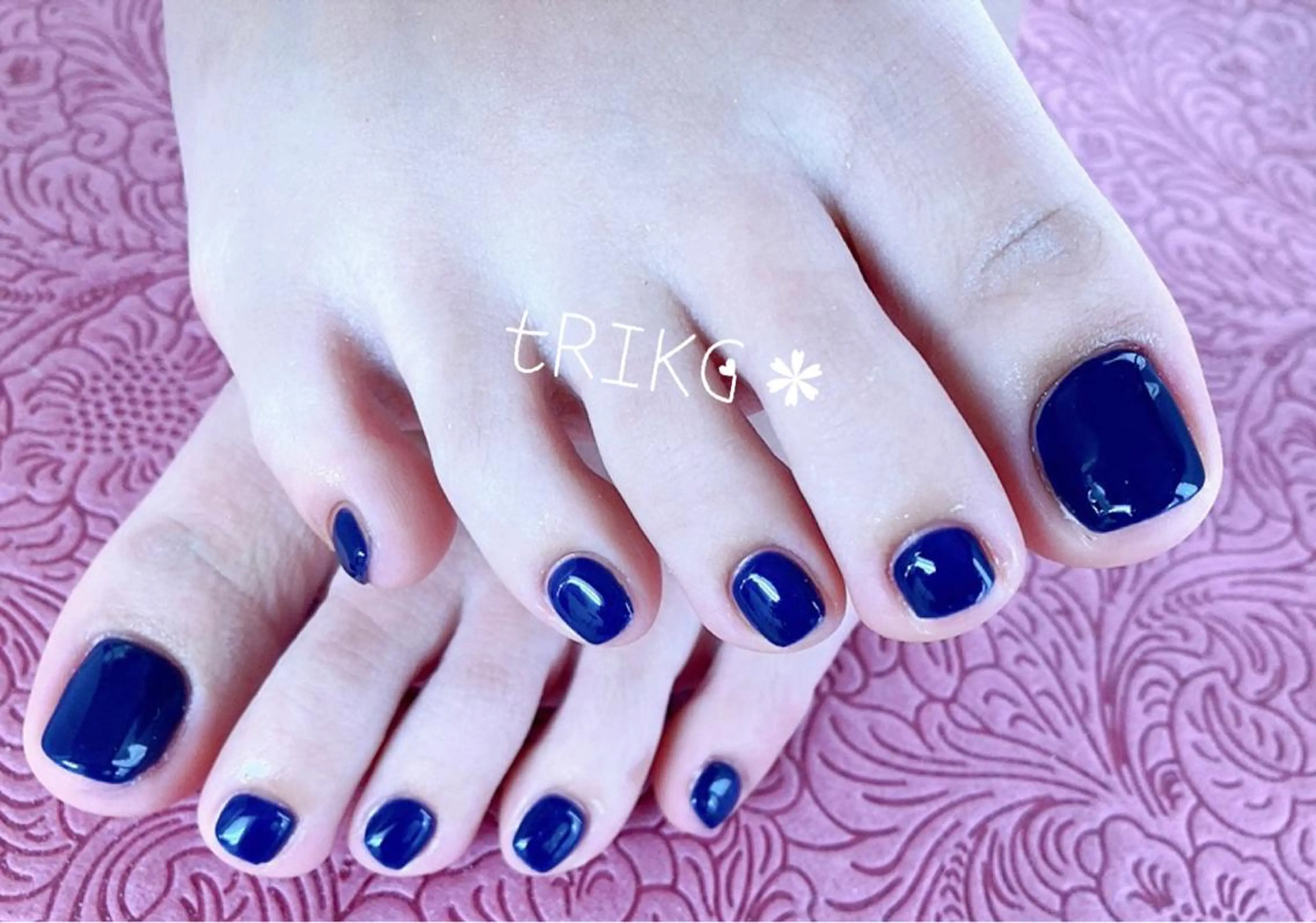 ネイル フットネイル tRING* しいの木台のネイルデザイン