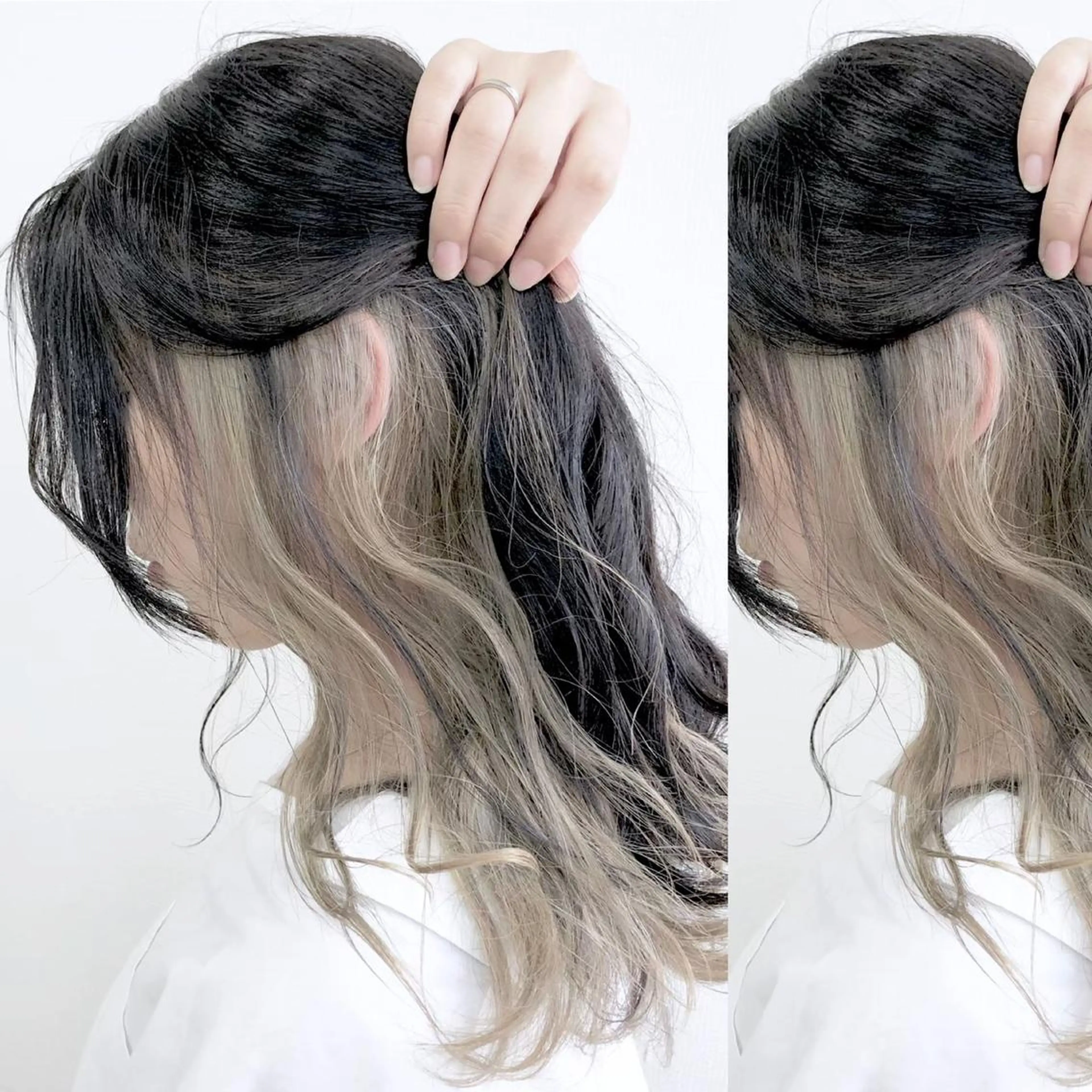 セミロング 💍艶カラー KAREN💍のヘアスタイル