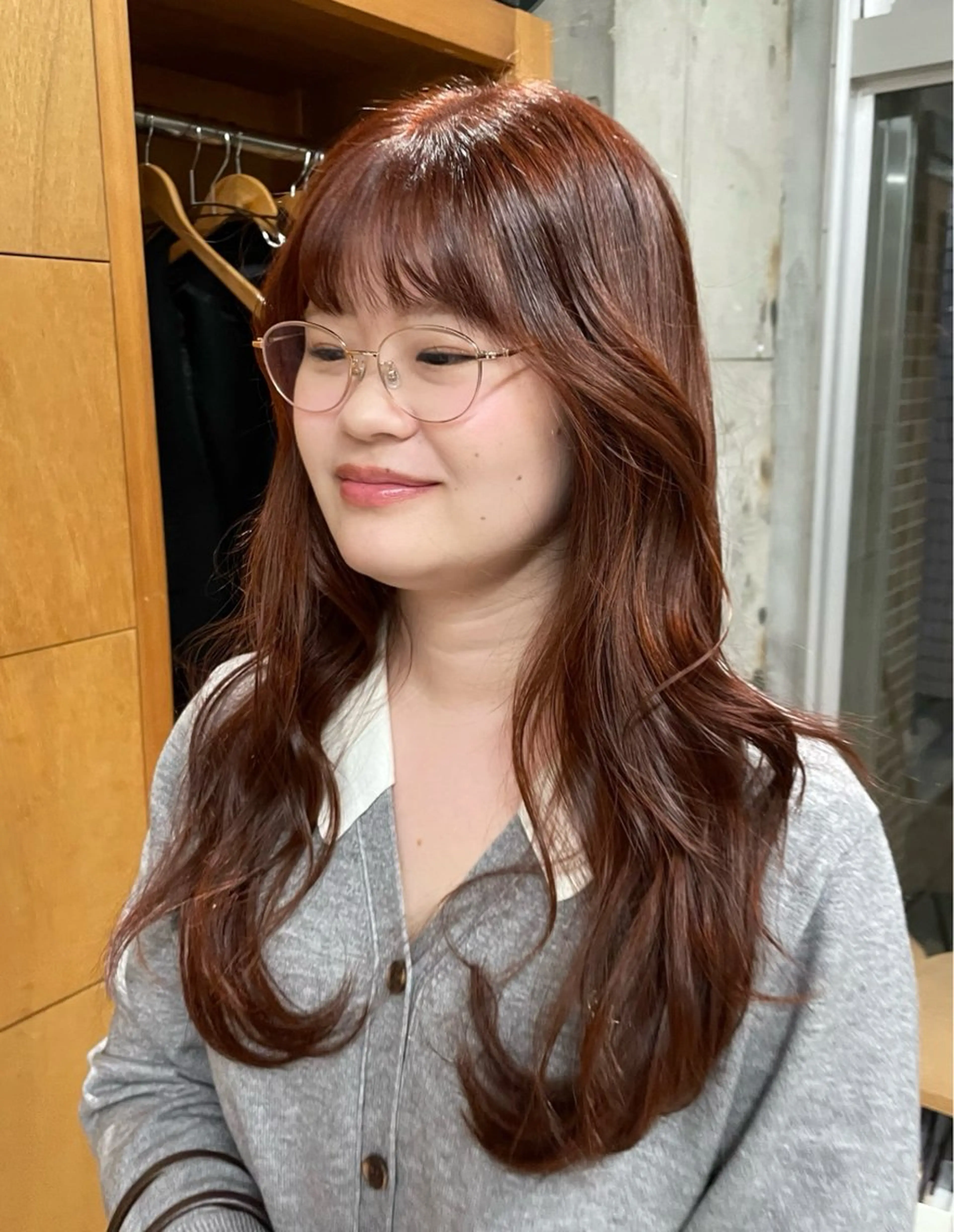 カラー chisato☁️ カットカラーモデルのヘアスタイル