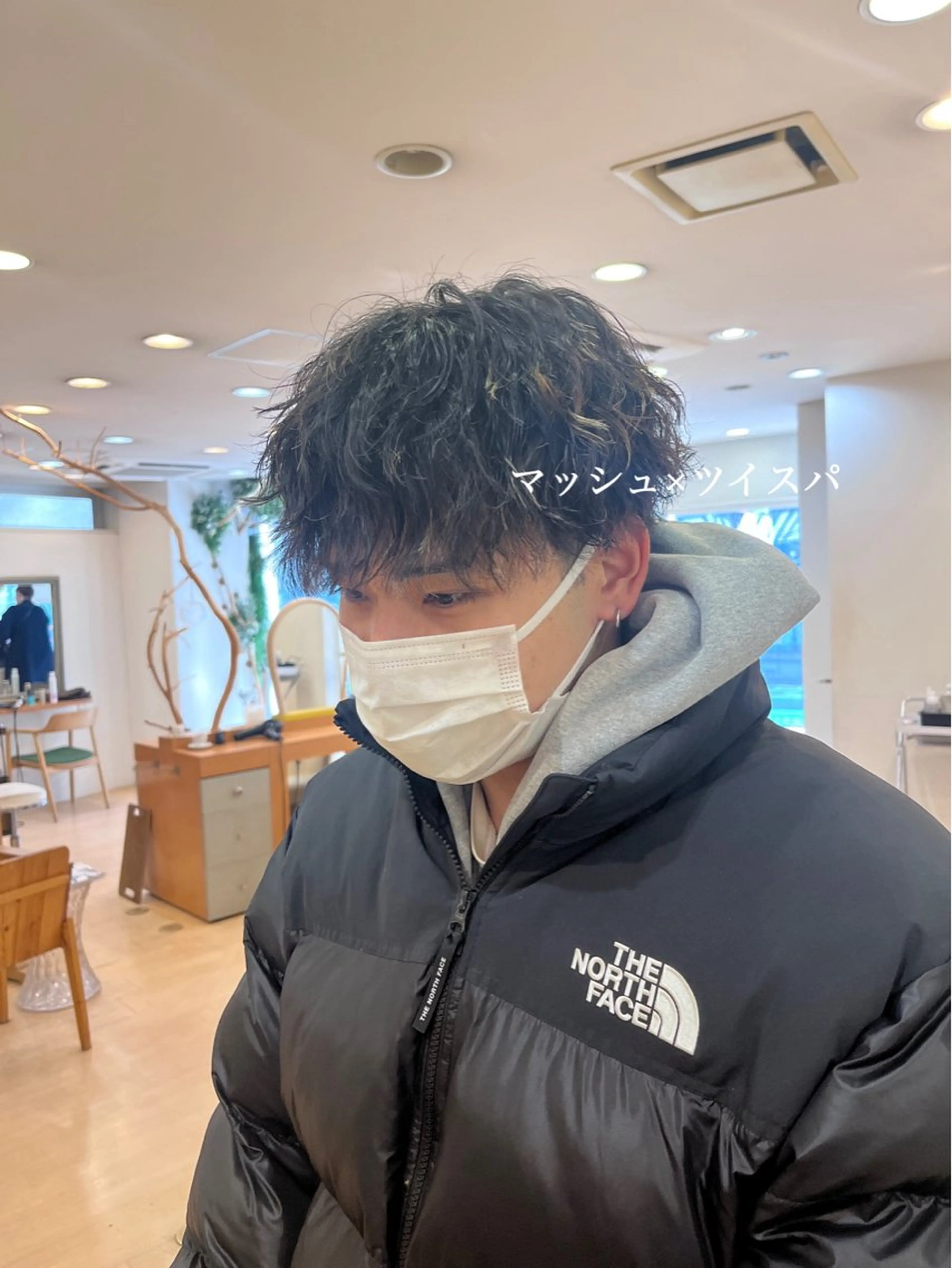 パーマ メンズ マッシュ メンズパーマ 💠つたふうか/ 韓国/メンズヘア💠のヘアスタイル