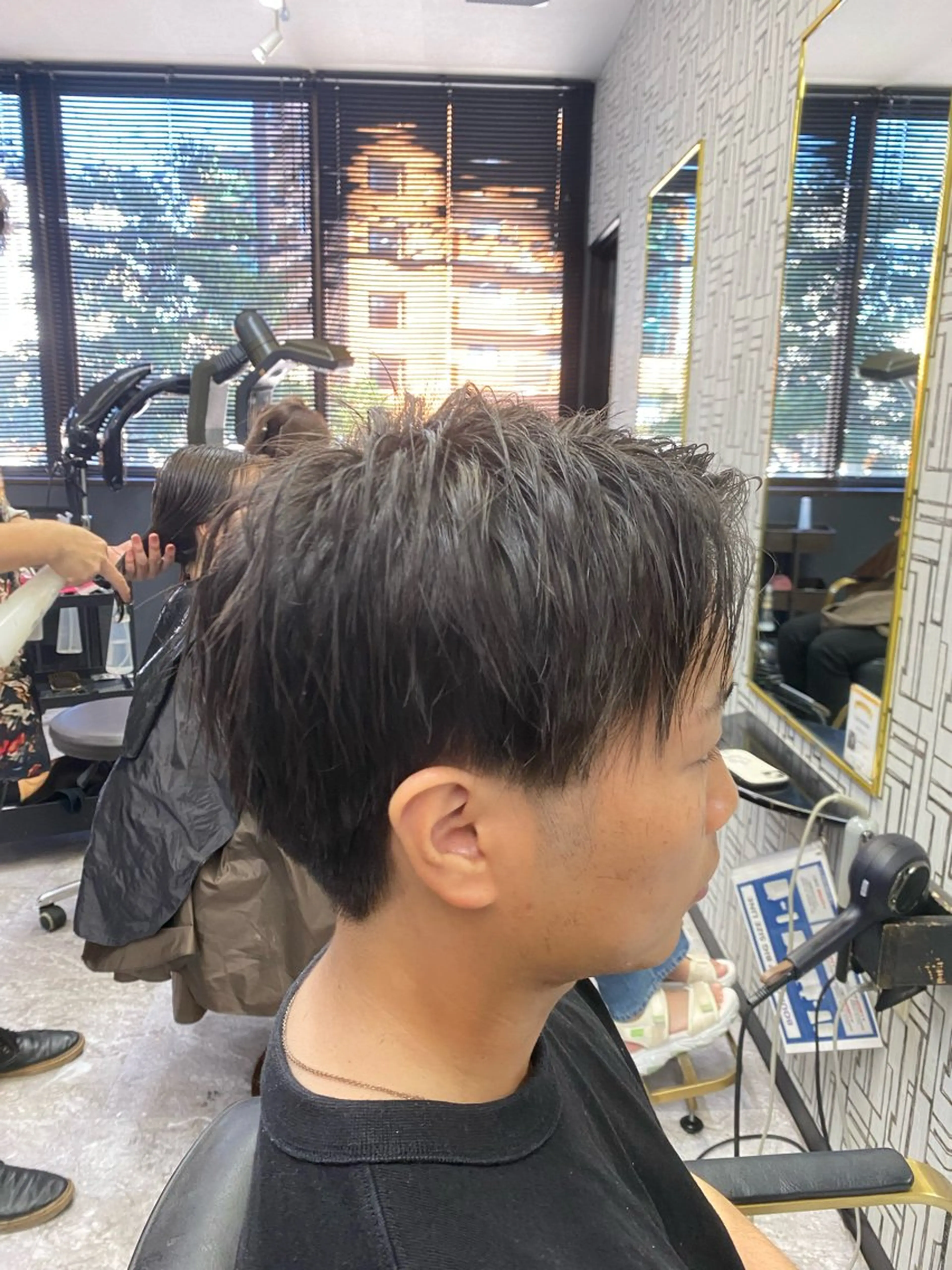 ショート カット 池田 亮雅のヘアスタイル