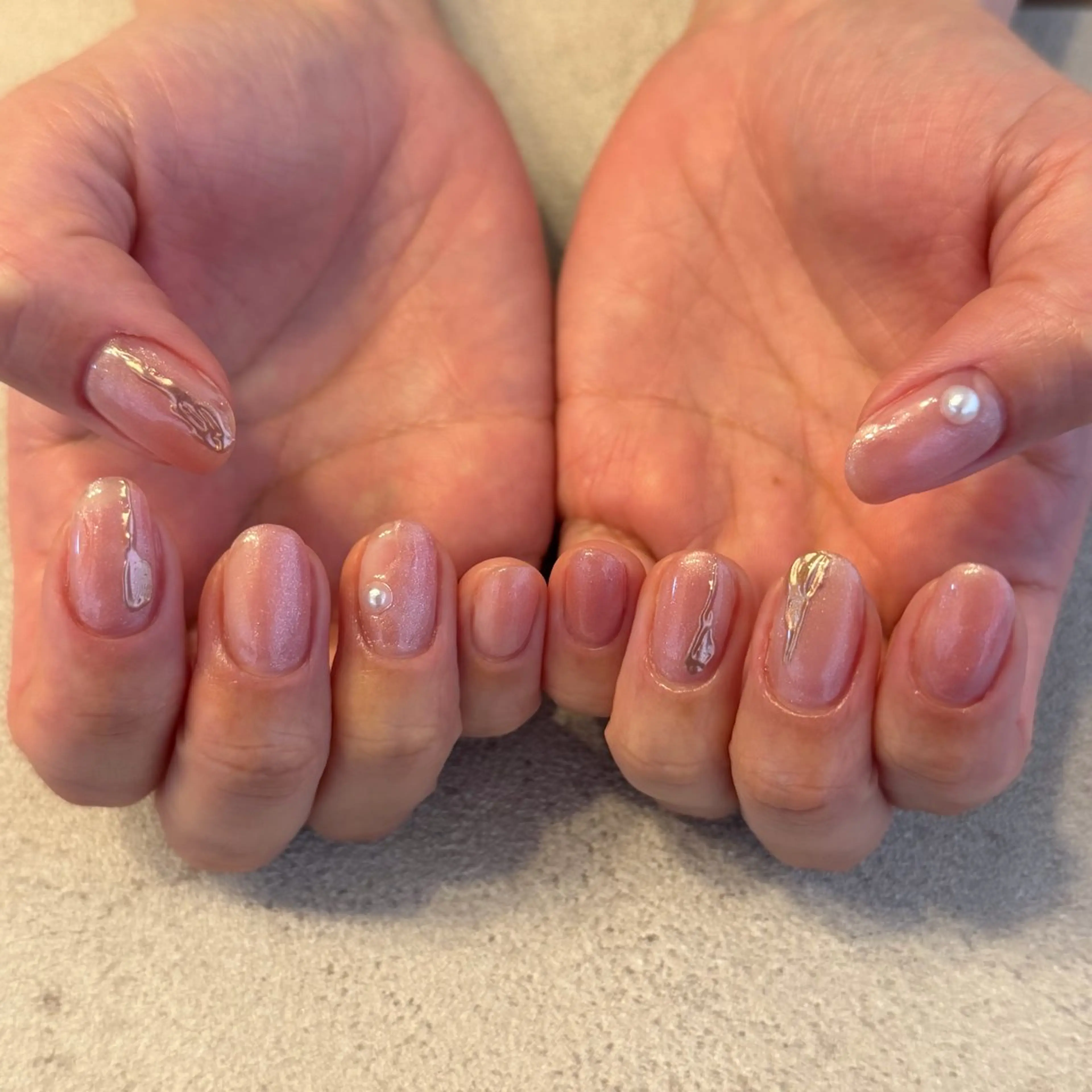 ネイル 自由が丘サロン あやめ💅のネイルデザイン