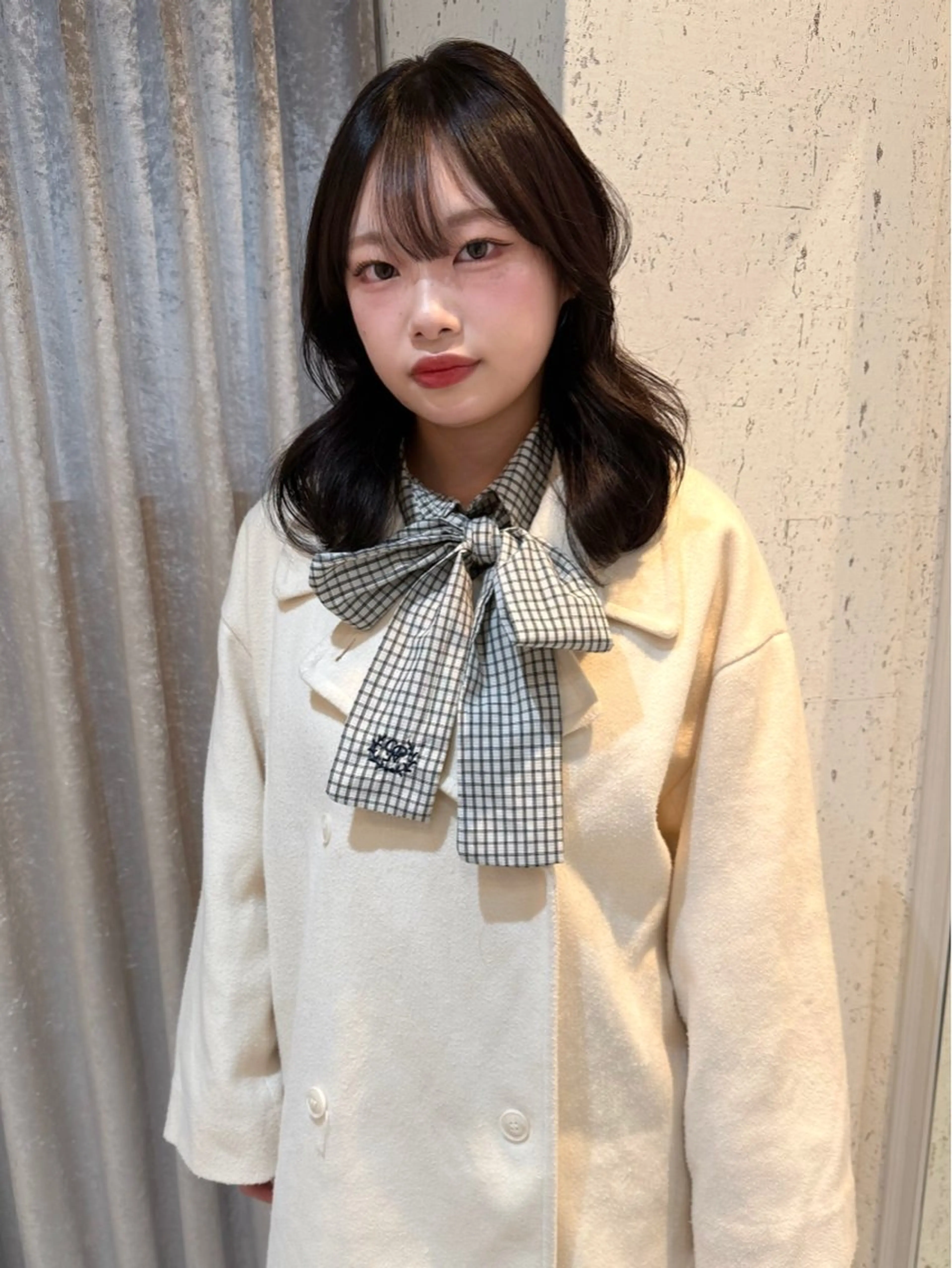 ミディアム カラー カット ヘアカラー トリートメント mai / linoah˚✧のヘアスタイル