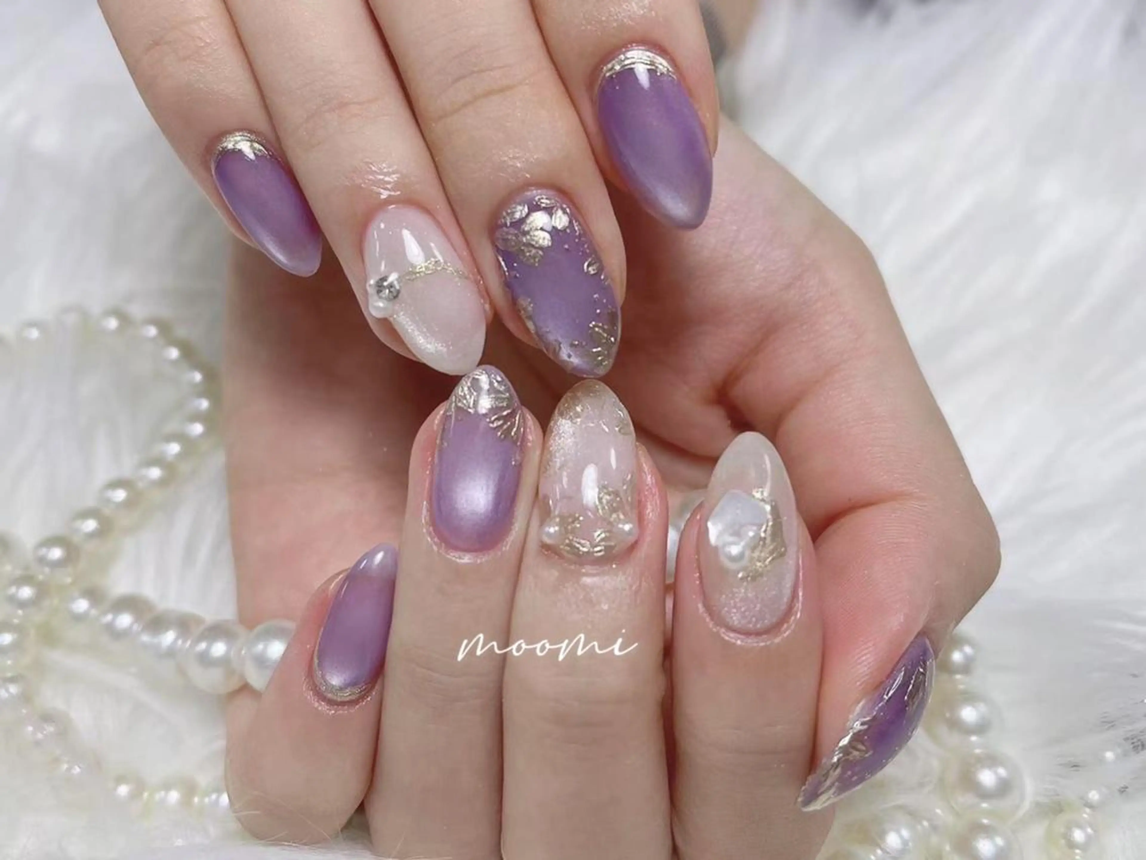 ネイル ハンドネイル moomi nail スカルプ専門のネイルデザイン
