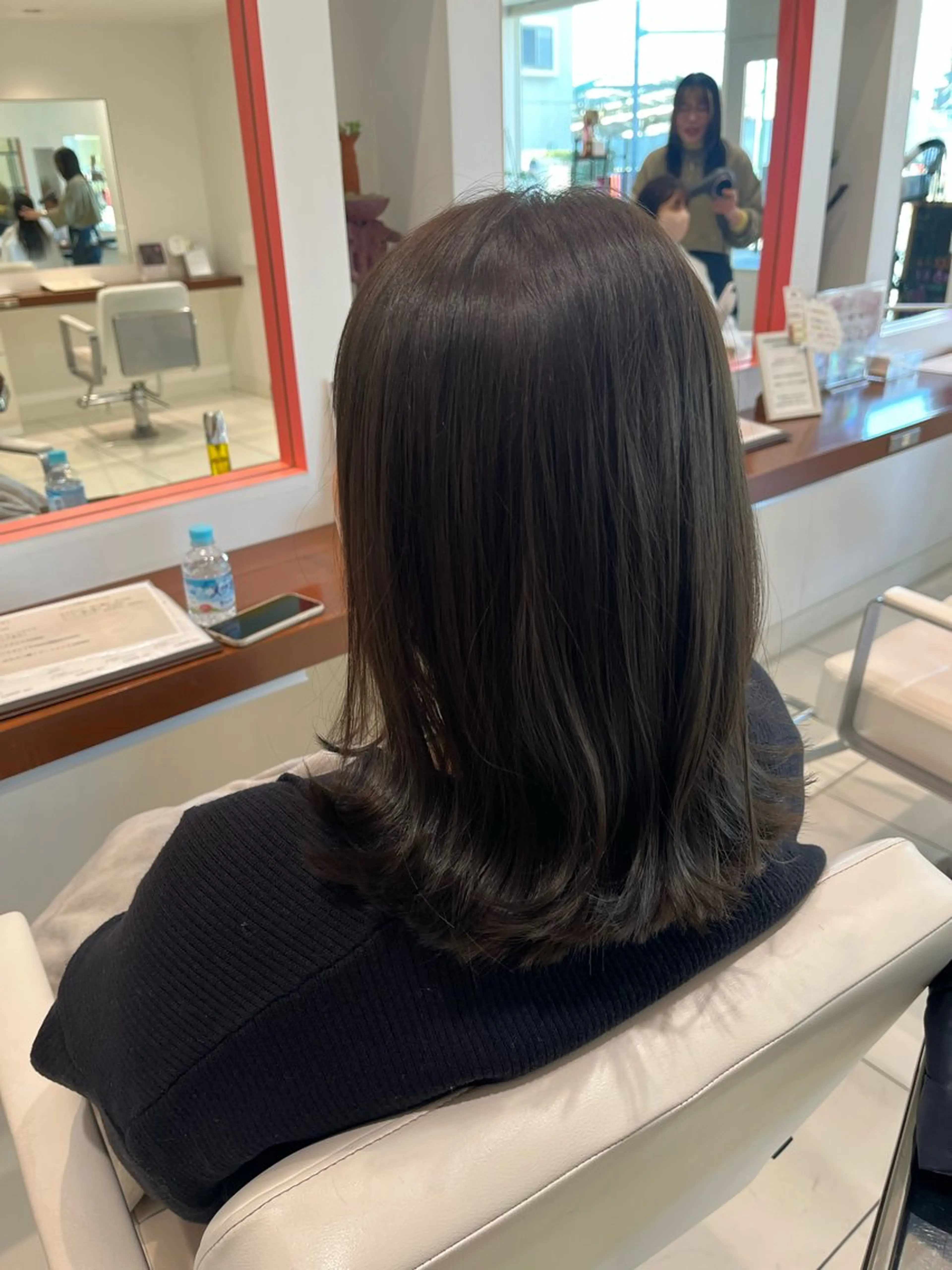 ミディアム 似合わせ 垢抜け🌟 AKINOのヘアスタイル