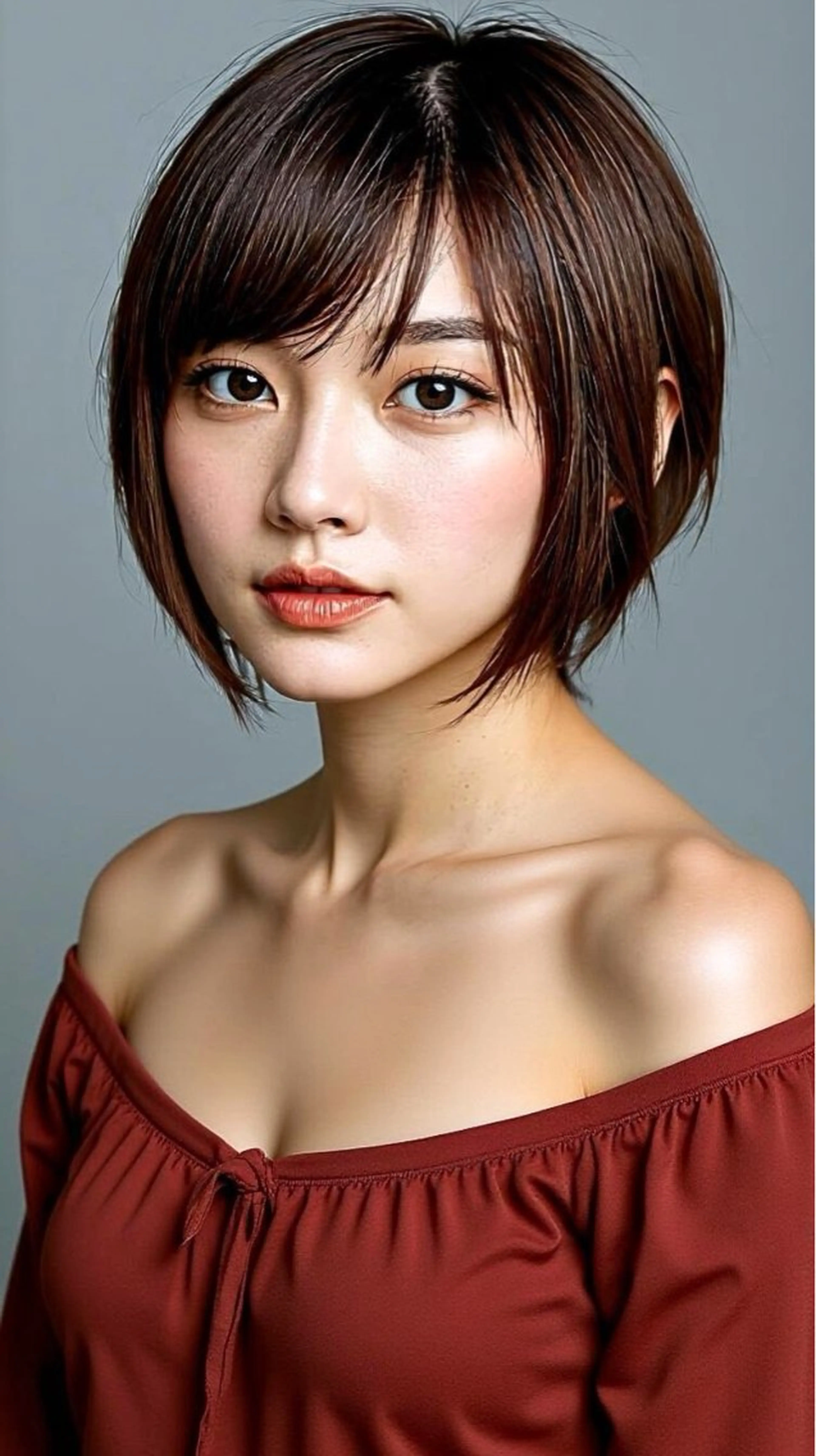 ショート 韓国風ヘア ショートヘア カット 拓麿✂︎/ショート 専門×透明感カラーのヘアスタイル