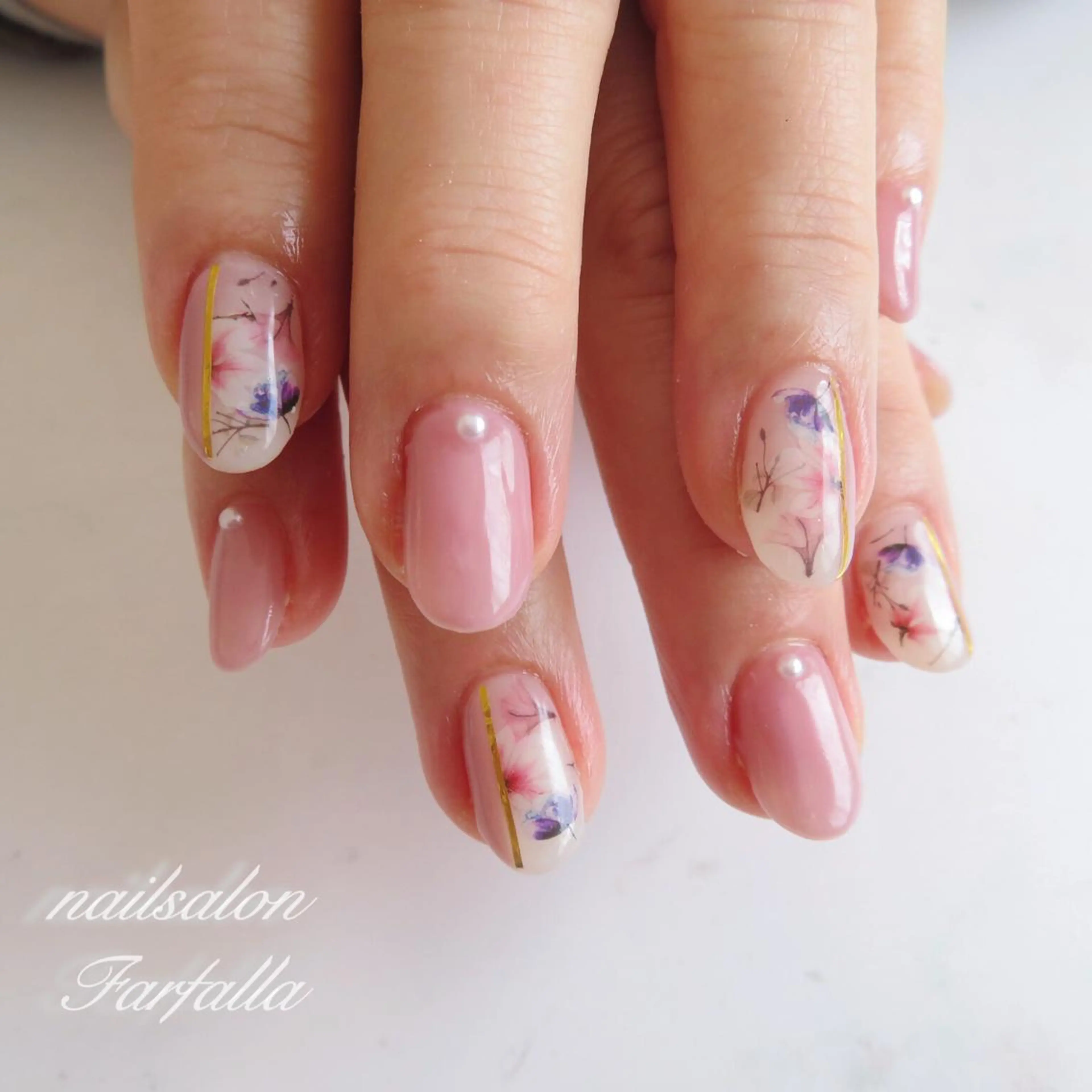 ネイル Farfalla Kieのネイルデザイン